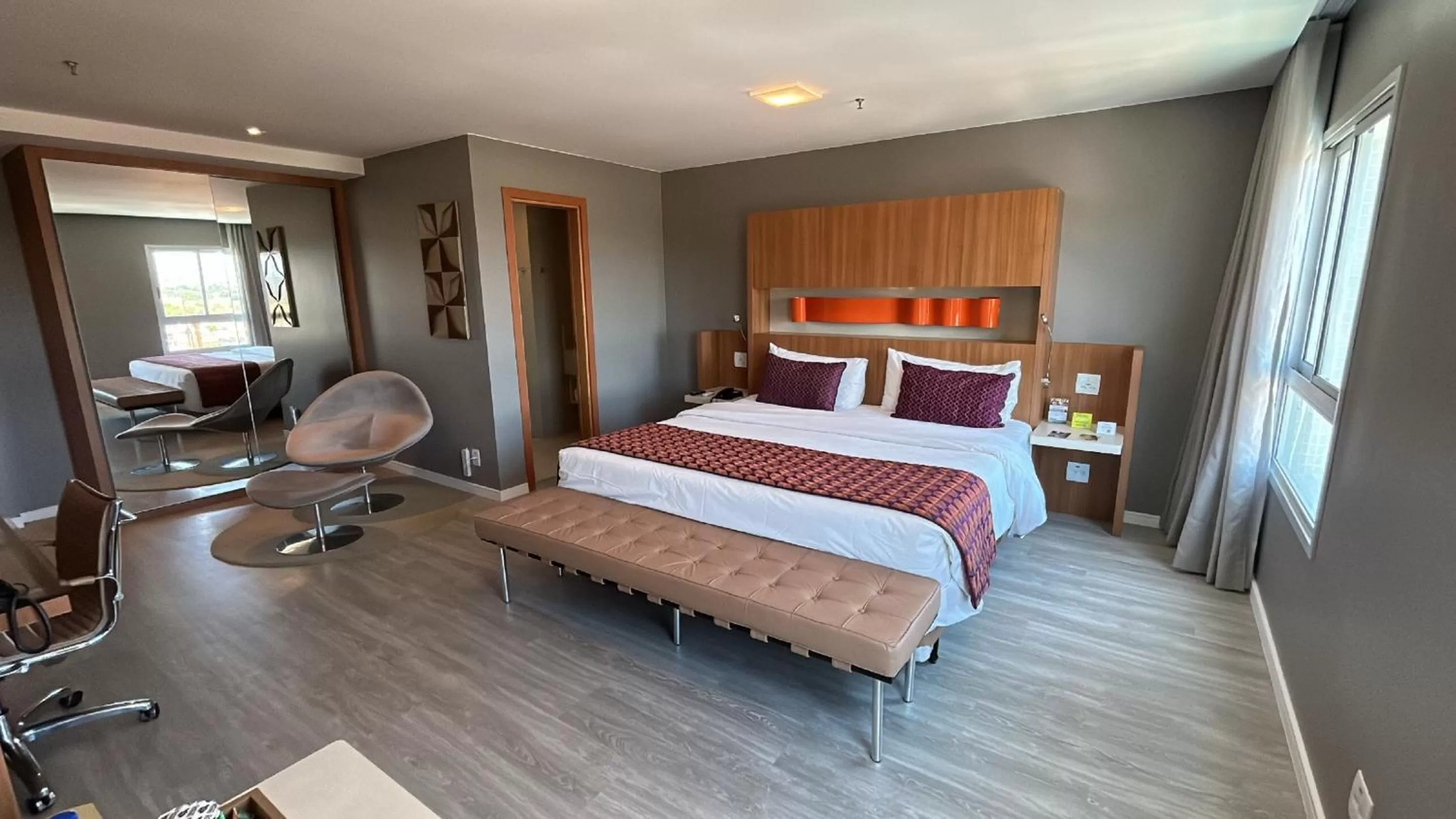 Bed in Jade Hotel Brasília