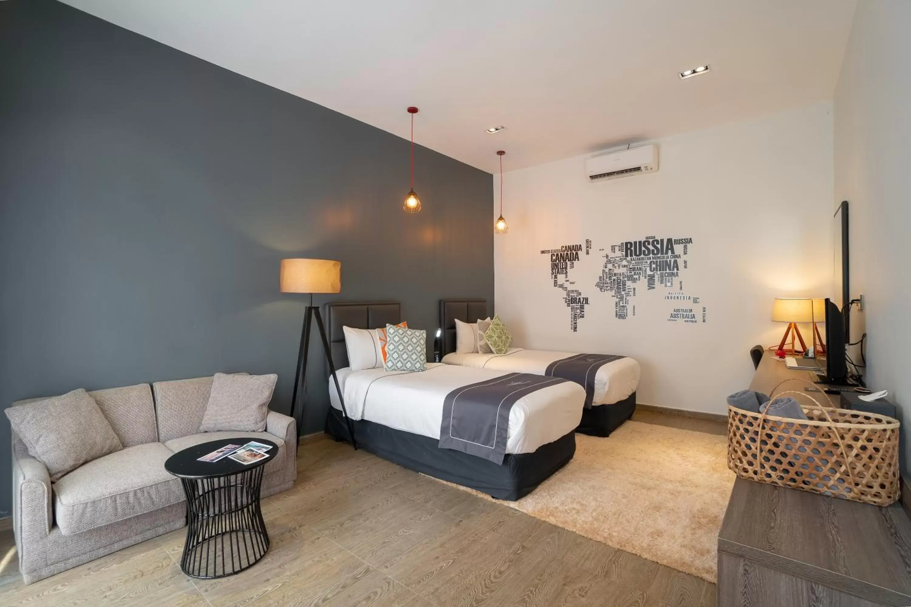 Standard Twin - single occupancy in White Boutique Hotel and Residences Standard Twin - single occupancy in White Boutique Hotel and Residences