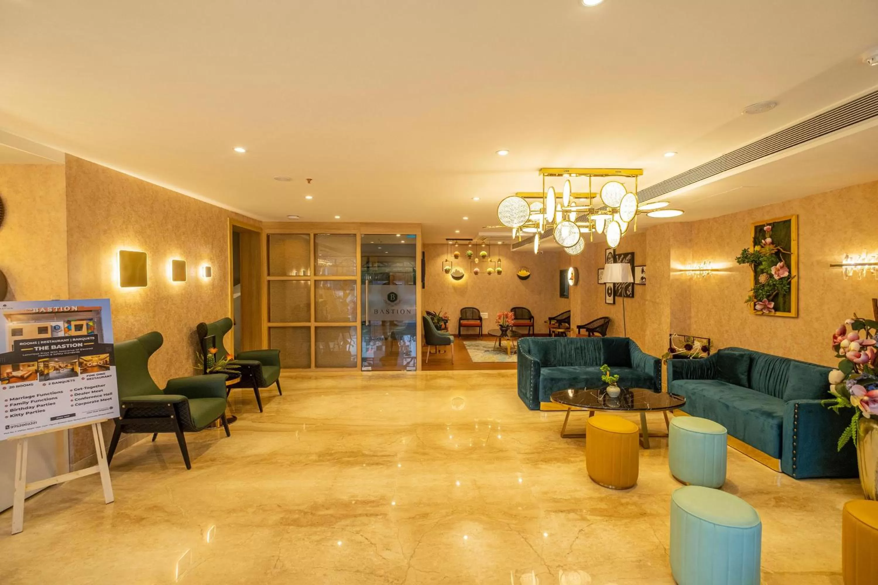 Lobby or reception, Lobby/Reception in The Bastion