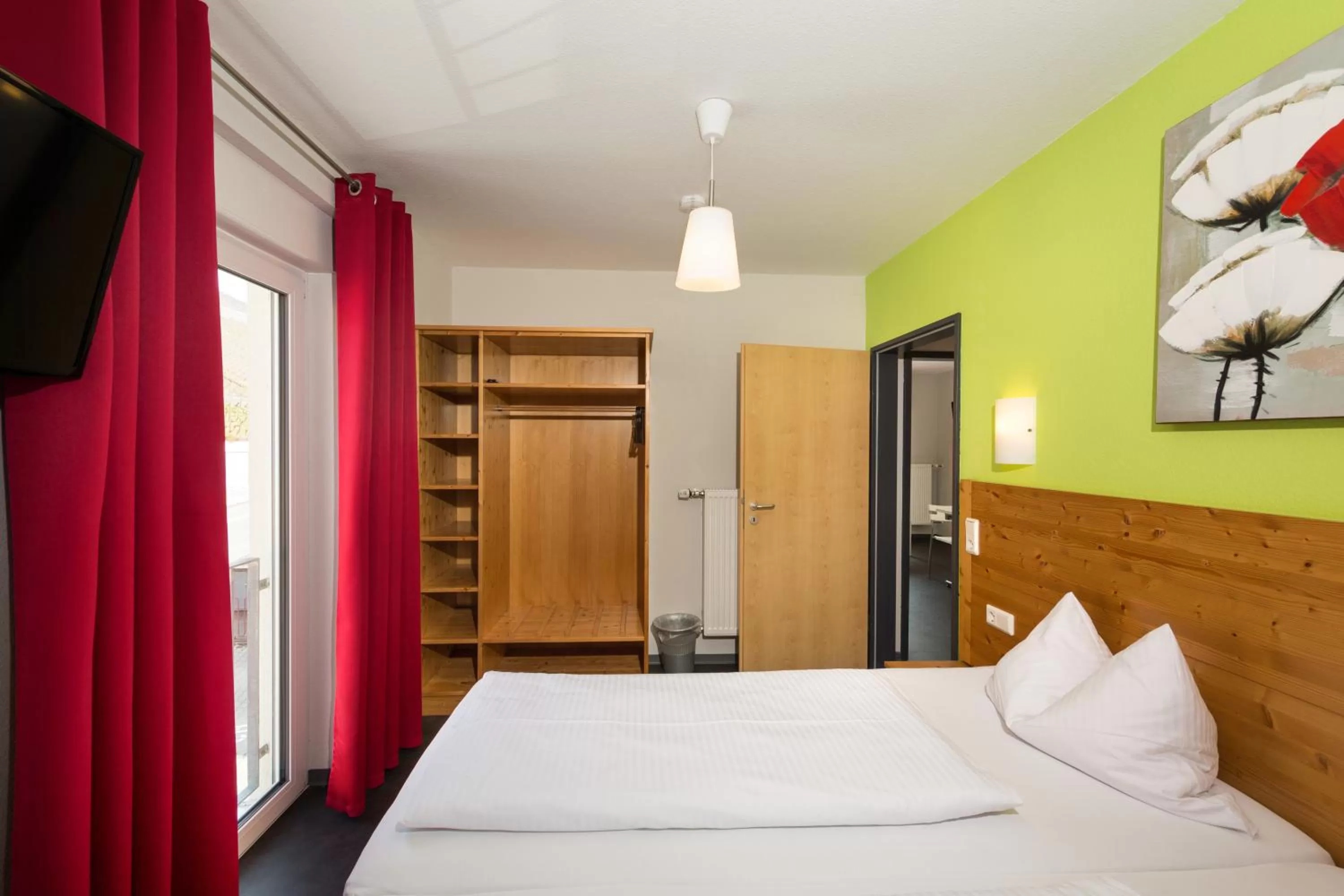 Bed in Hotel Demling