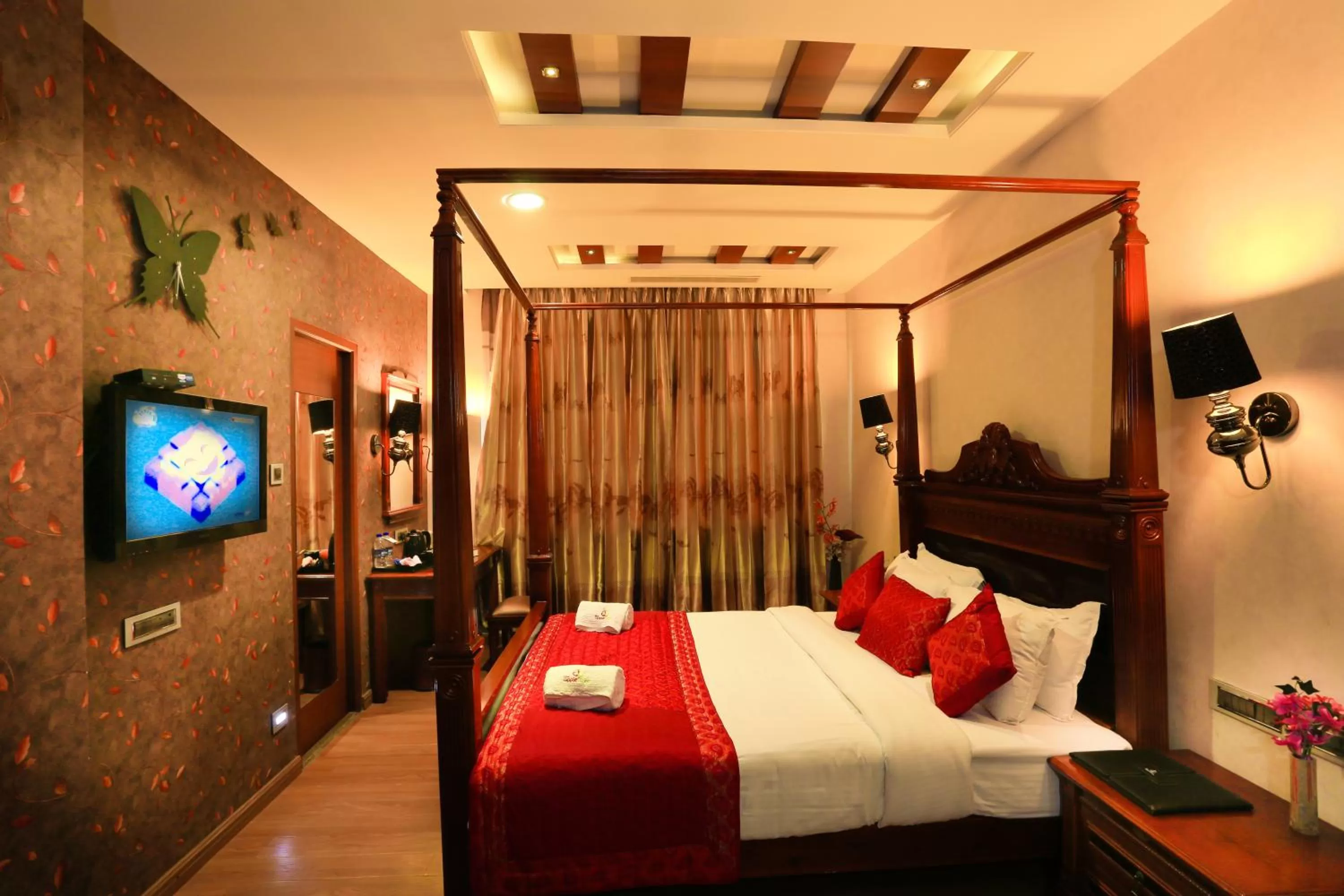 Bed in Hotel AppleTtree