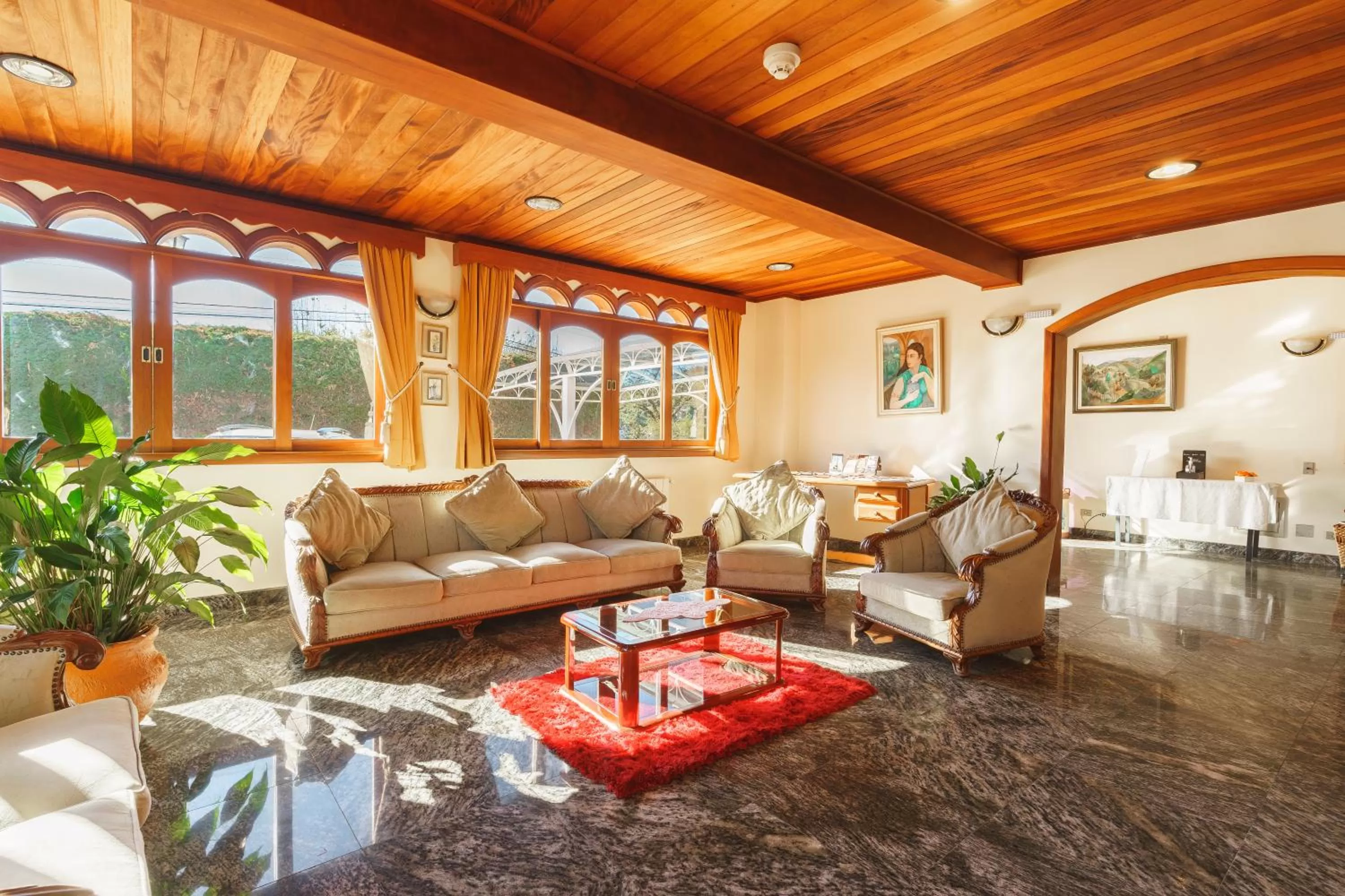 Lobby or reception in Pousada Recanto Almeida