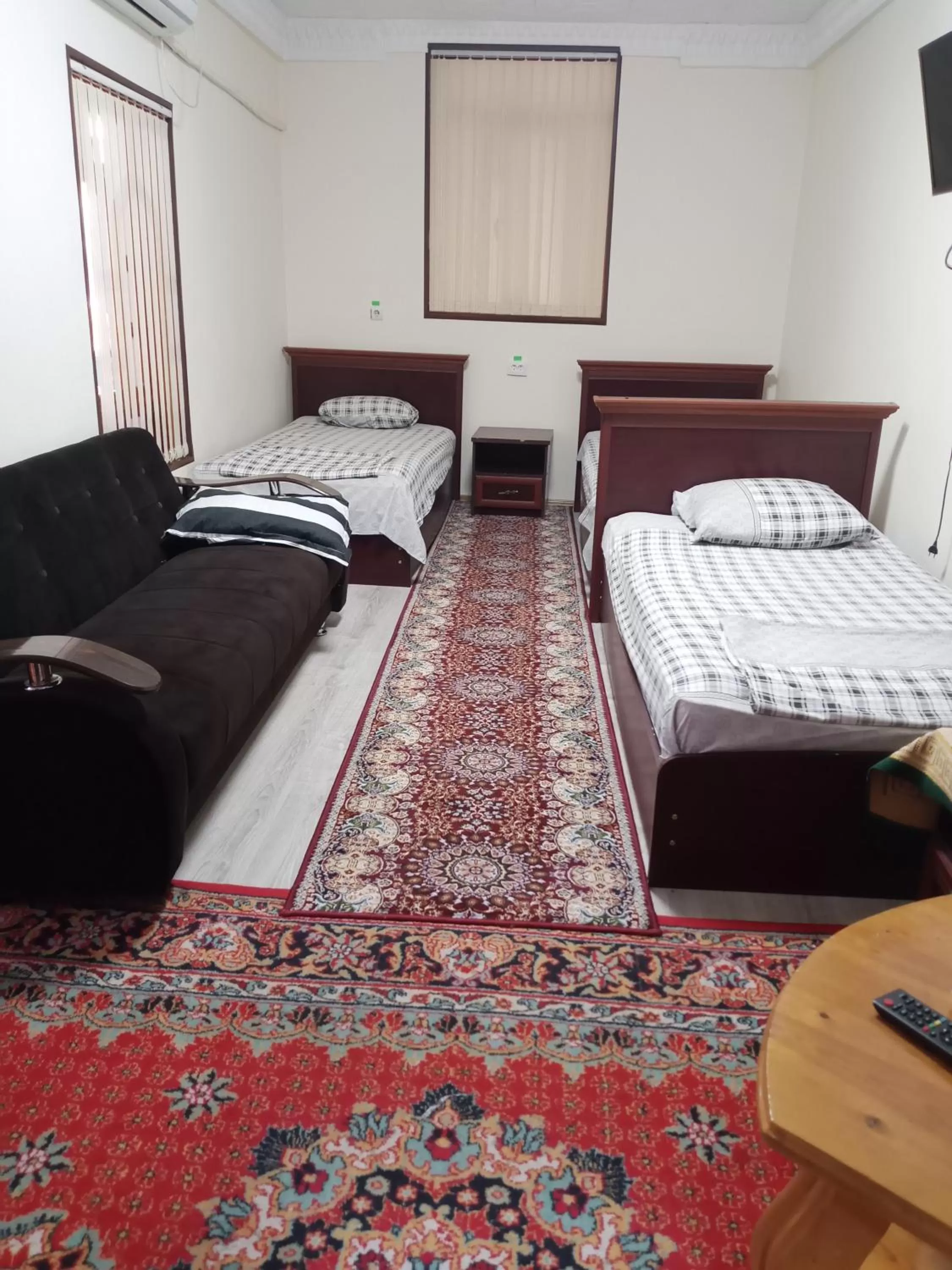 Bed in Hotel Nasriddin Navruz