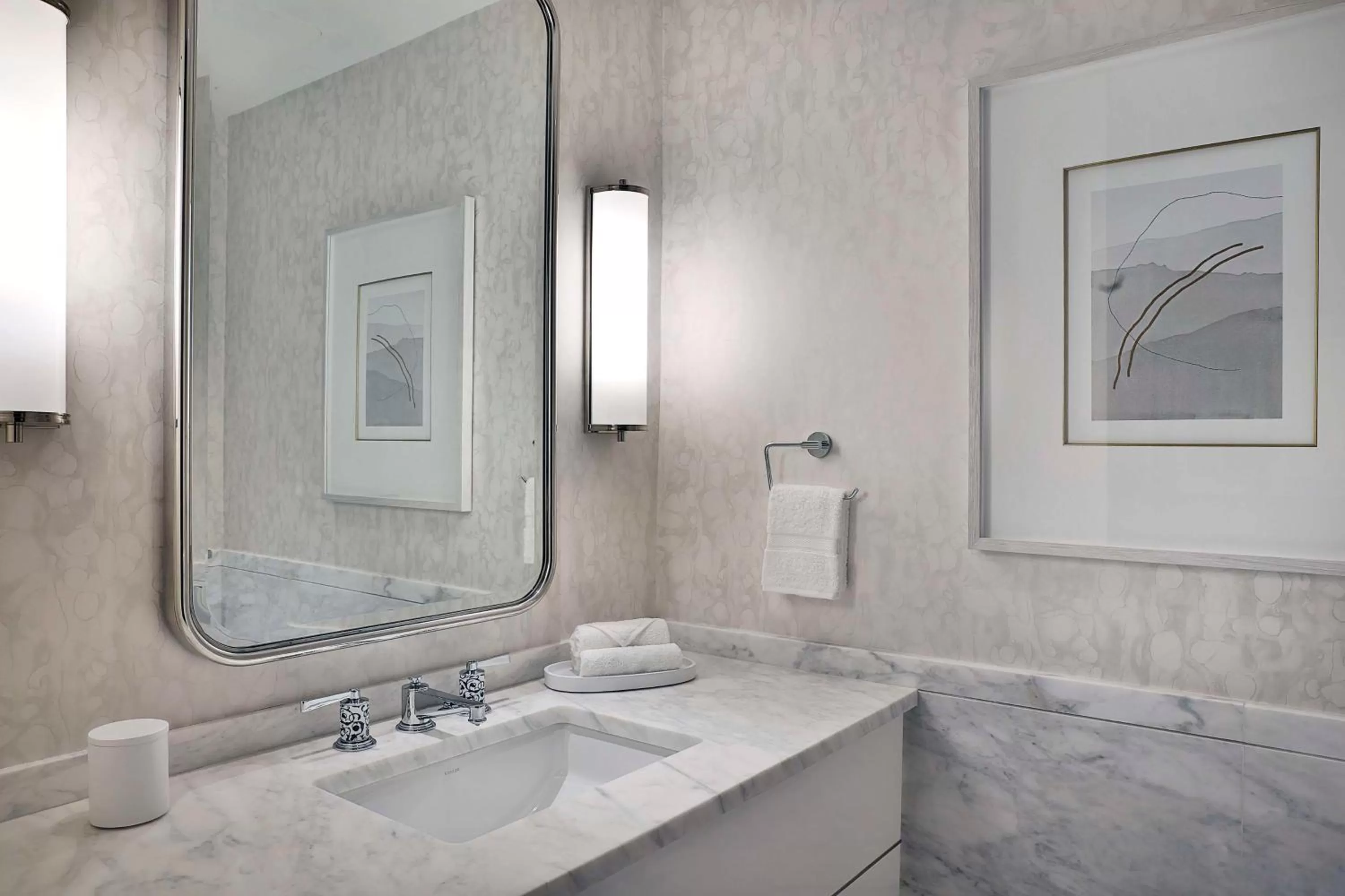 Bathroom in Waldorf Astoria Doha Lusail