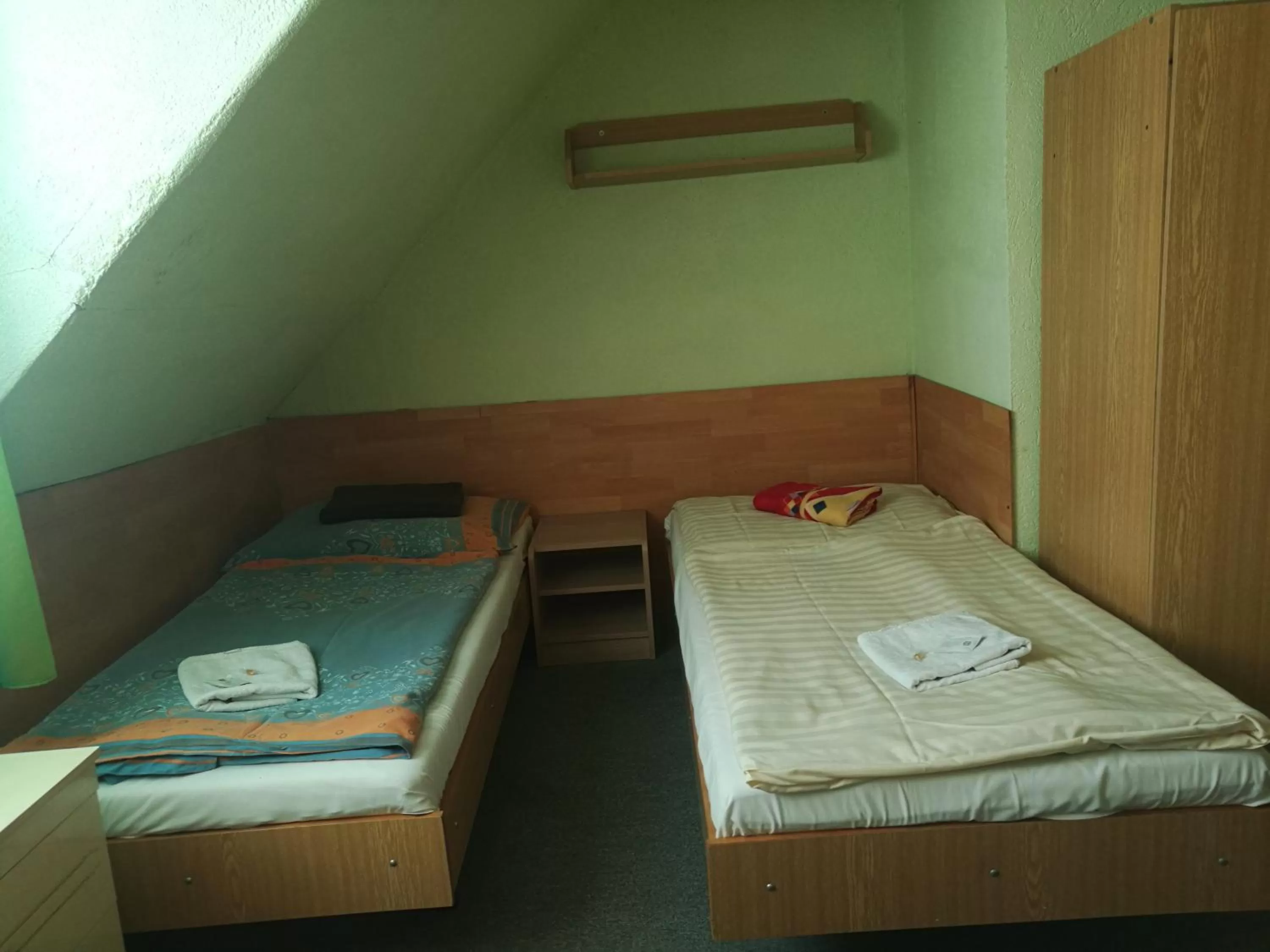 Bedroom, Bed in Hotel Chata