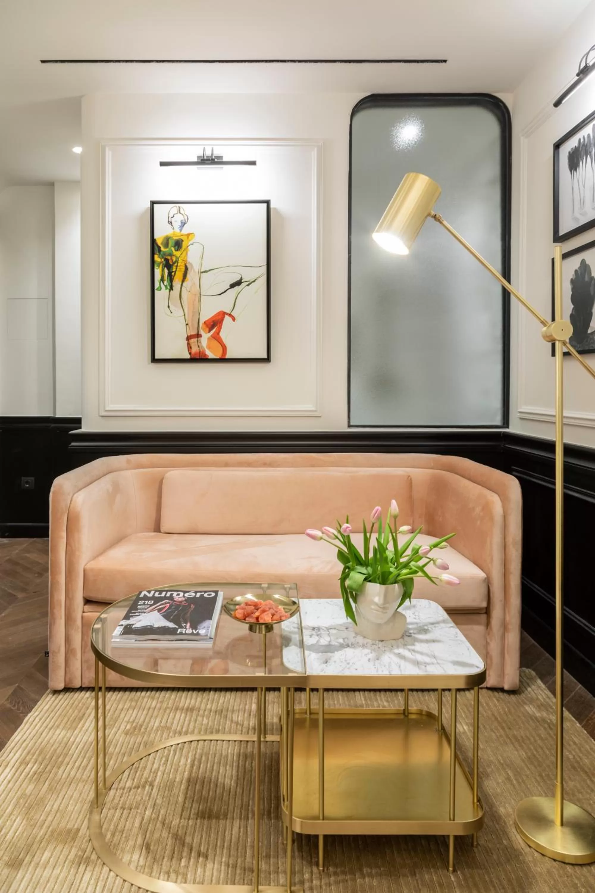 Living room in Villa Brown Ermou, a member of Brown Hotels