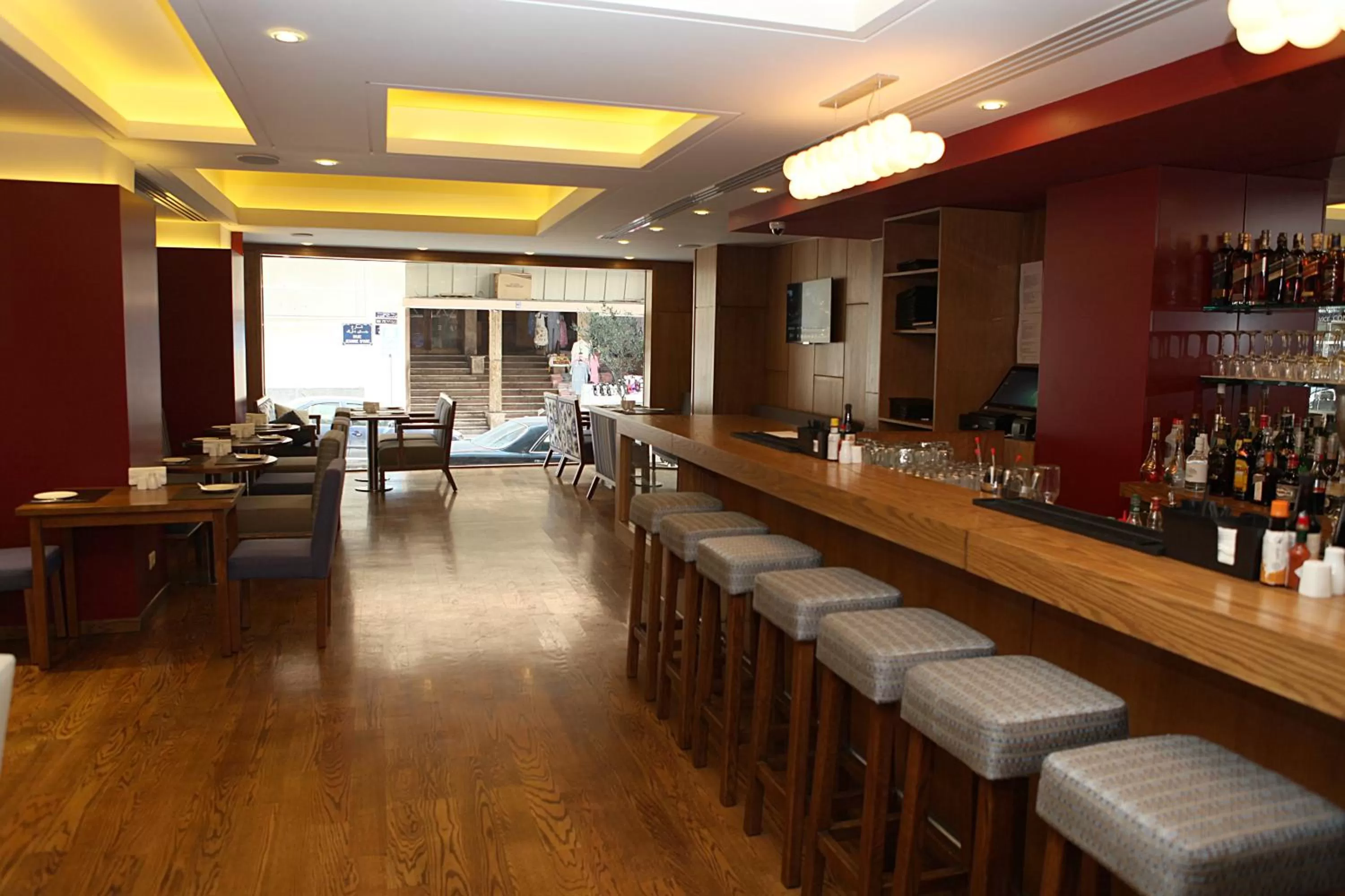 Lounge or bar in The J Hotel & Spa