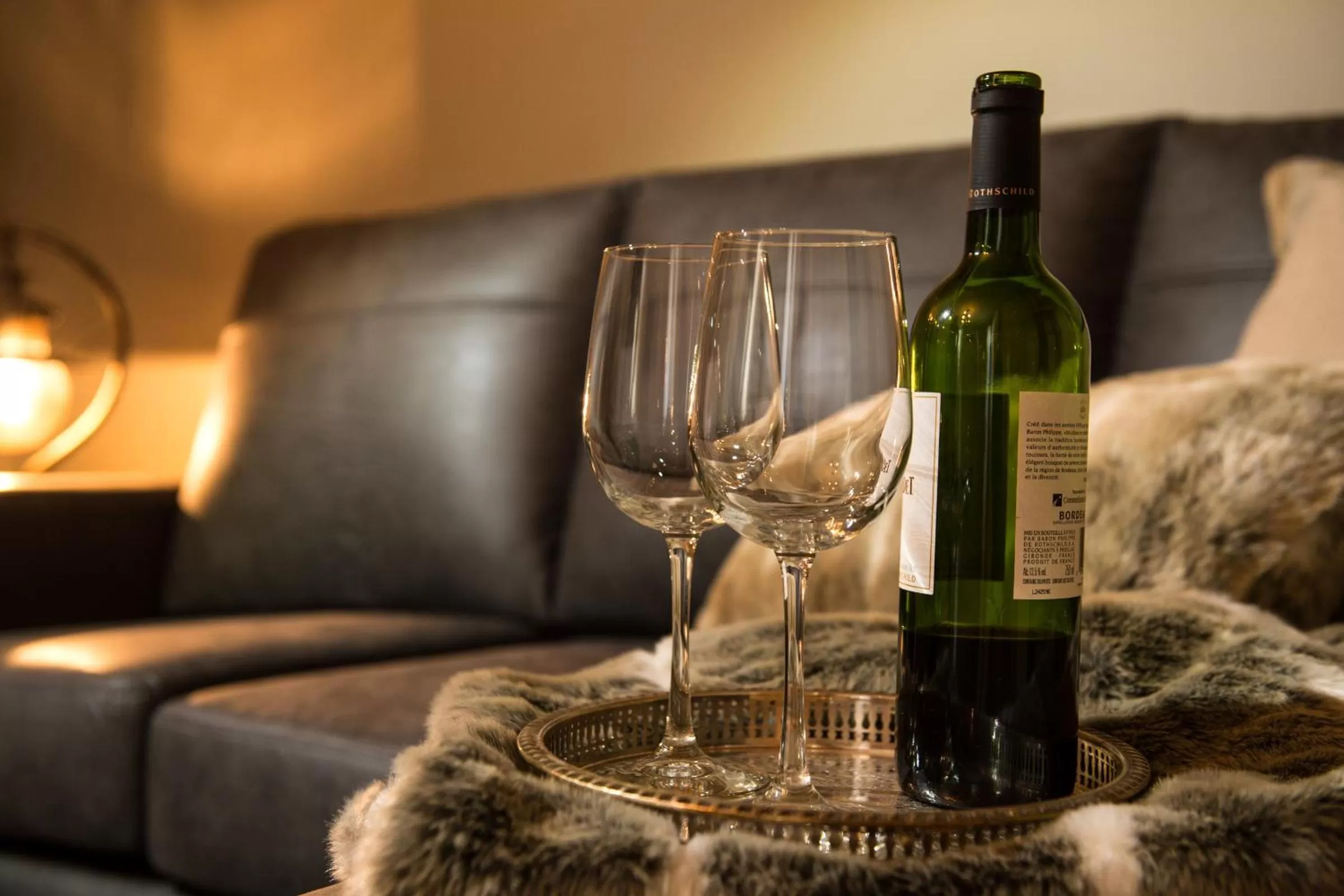 Alcoholic drinks in Auberge le Cosy Tremblant