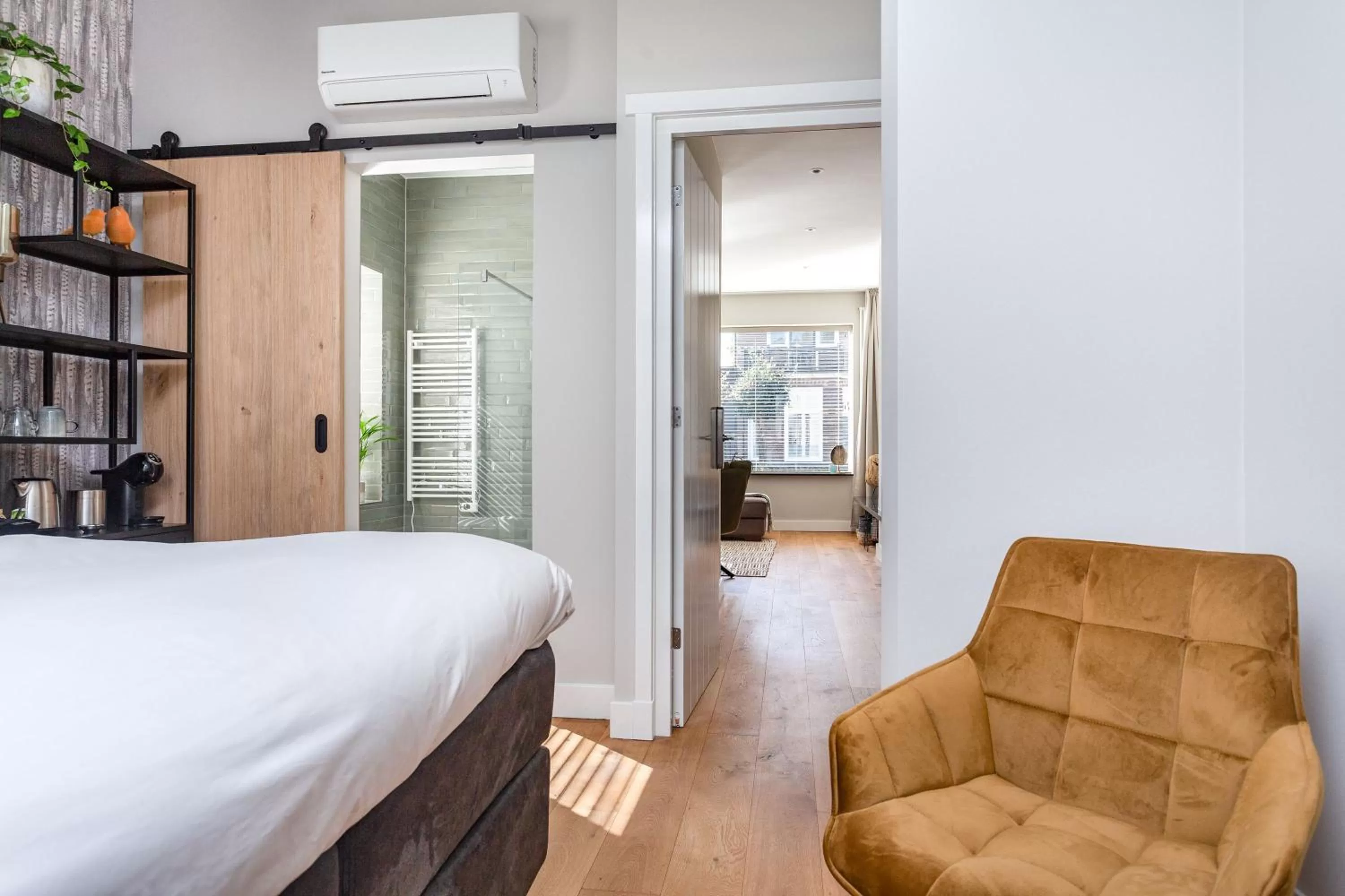 Bedroom, Bed in B&B De Mansarde