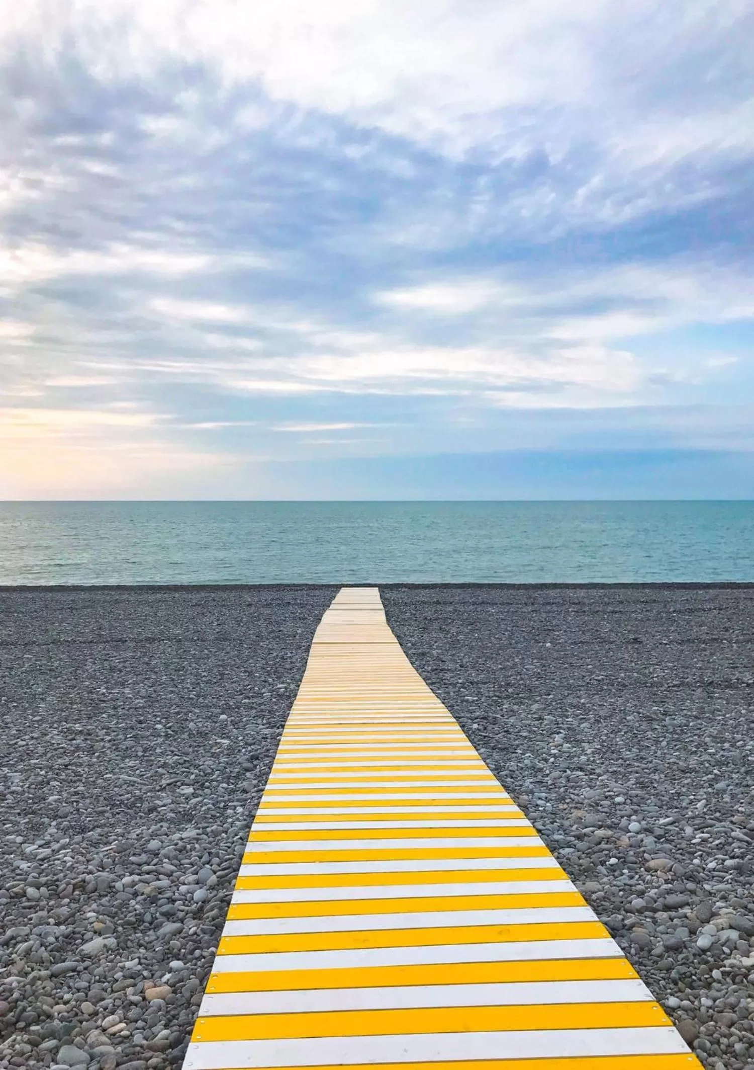Beach in Orbi City Sea Line Aparthotel