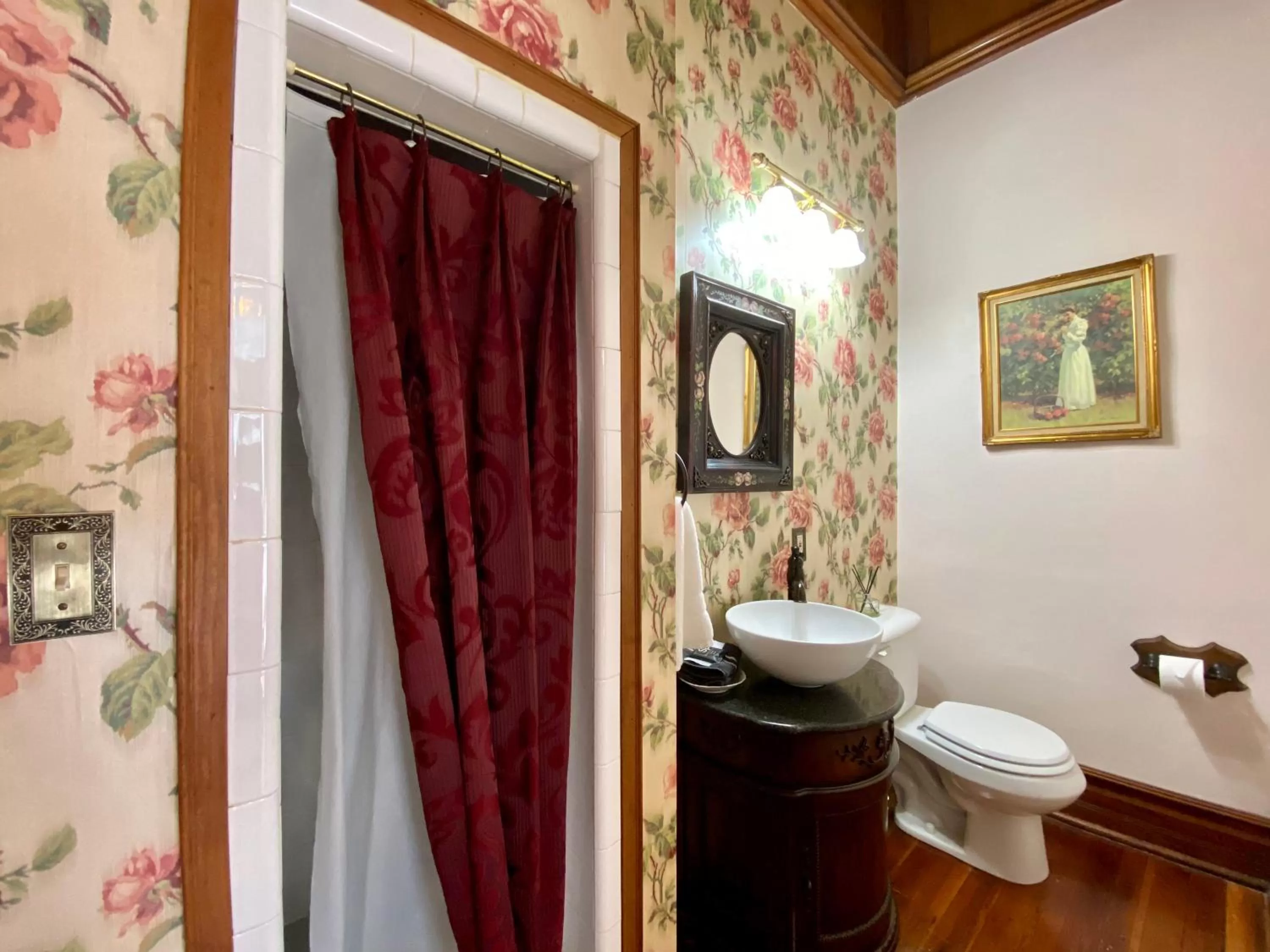 Bathroom in Hogan House Bed and Breakfast at Rose Hill