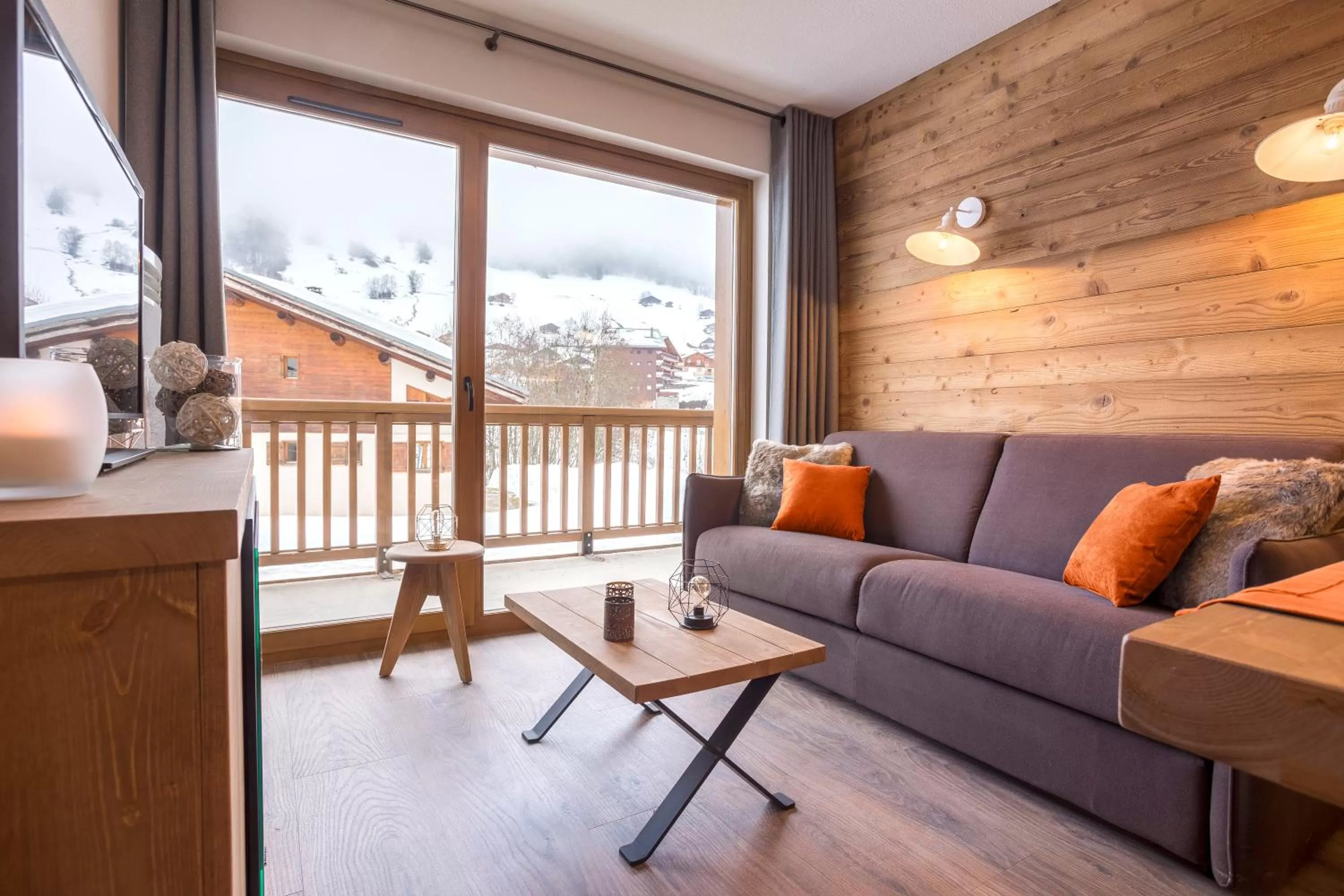 Living room in Résidence Club MMV La Clé des Cimes