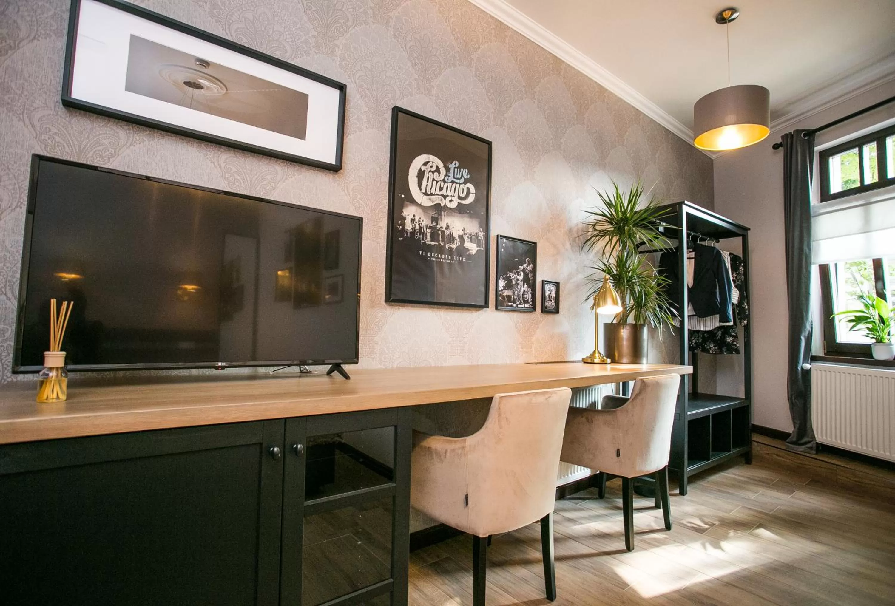 TV and multimedia, Lobby/Reception in Chicago Vendégház