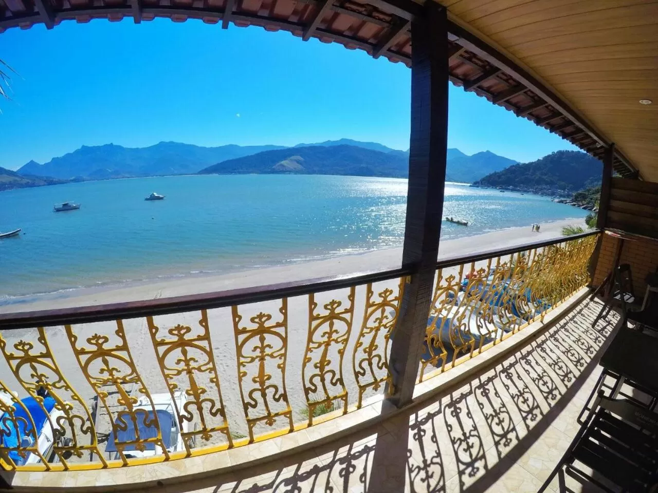 Balcony/Terrace in Pousada da Praia