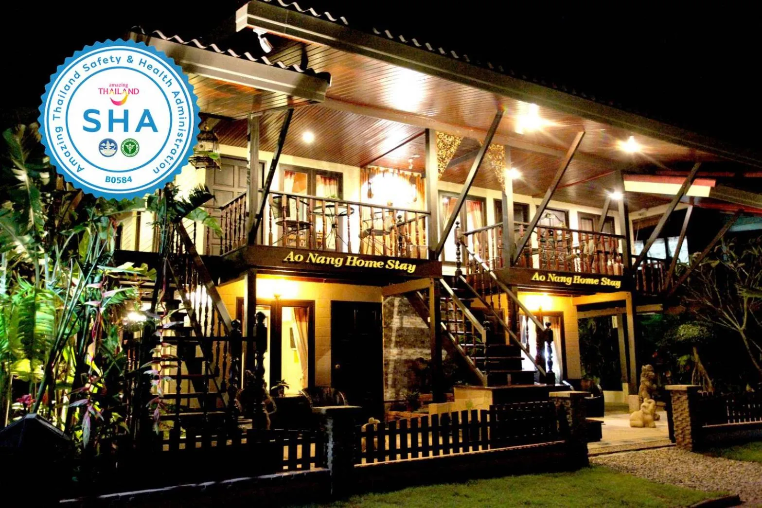 Property building in Ao Nang Home Stay - Adults Only