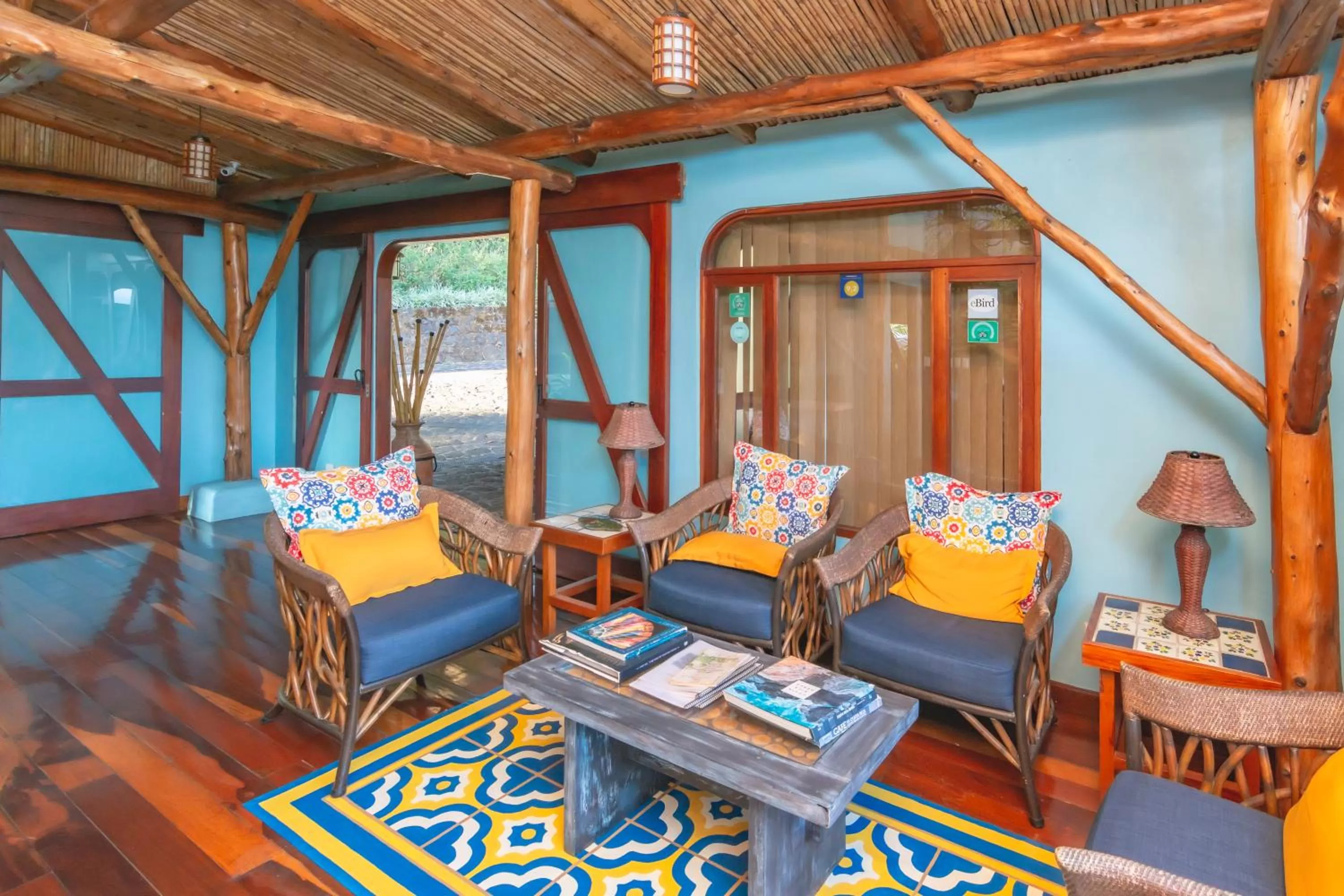 Lobby or reception in Finca Rosa Blanca Coffee Farm and Inn