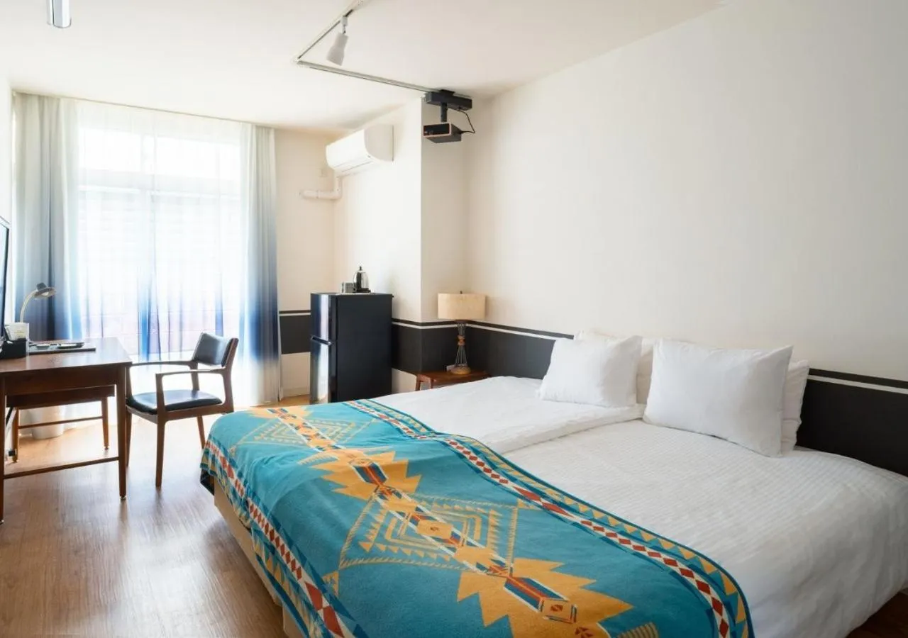 TV and multimedia, Bed in Hotel Graphy Nezu