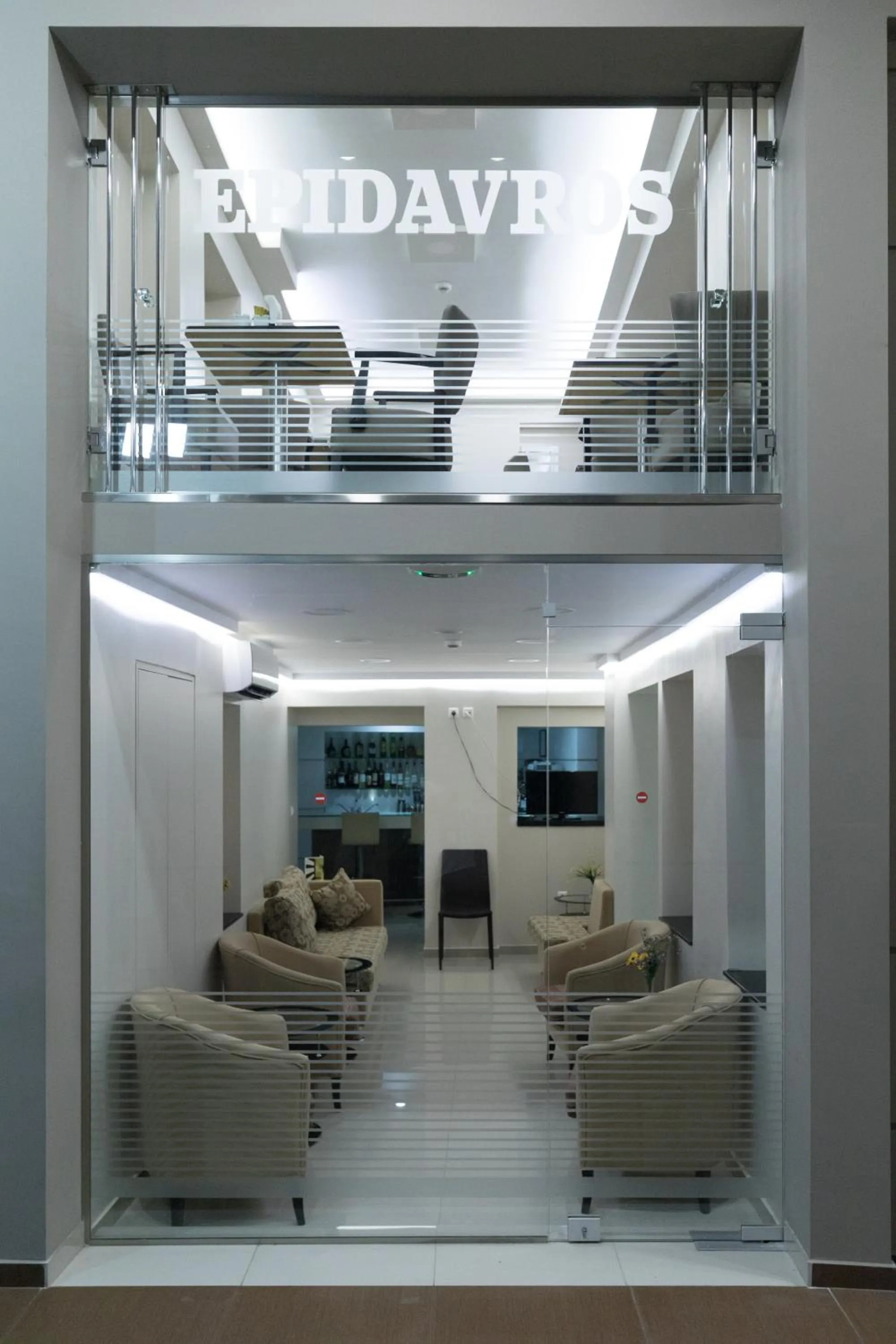 Lobby or reception in Epidavros Hotel