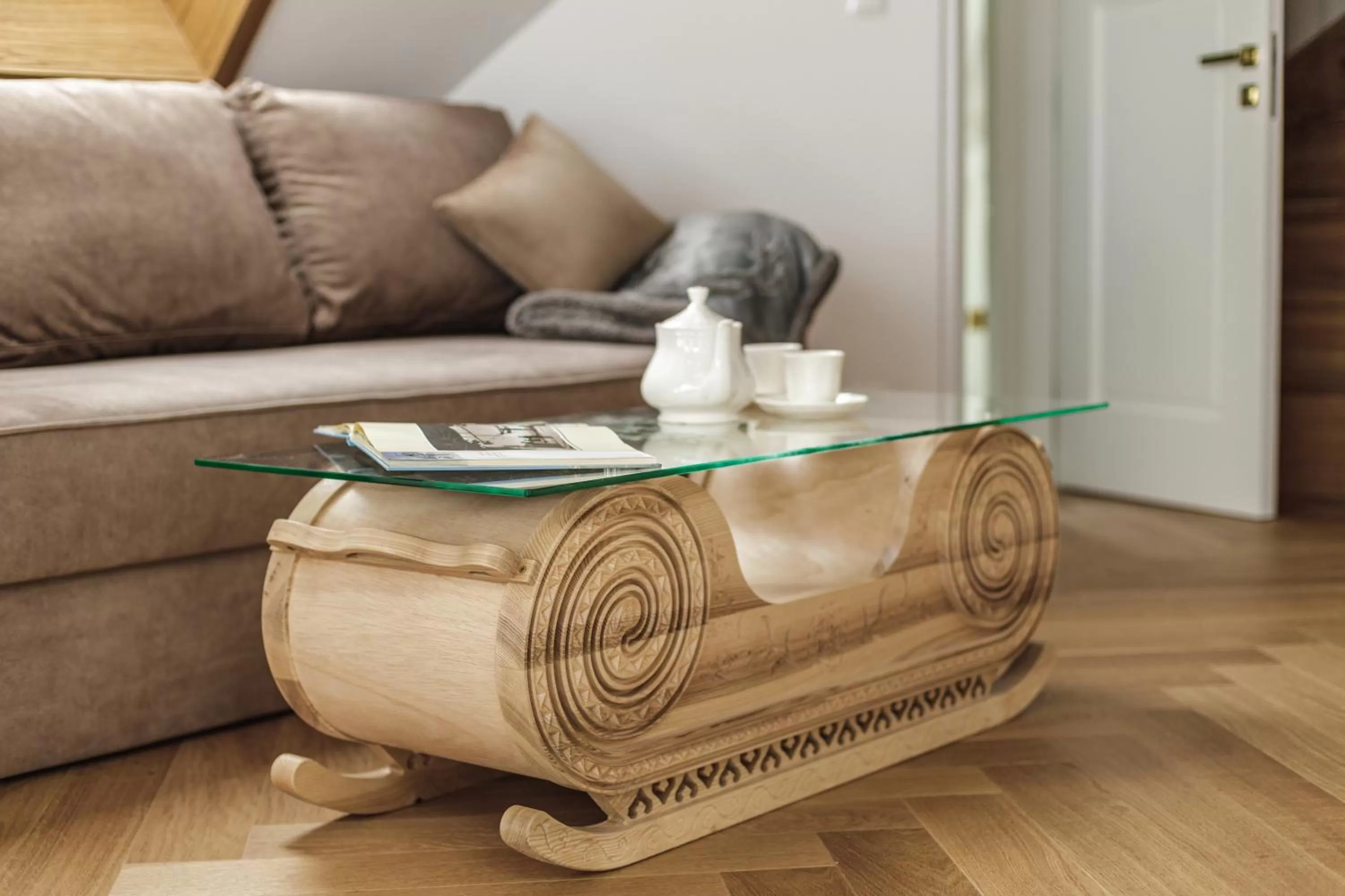 Living room in Jagiellońska Residence