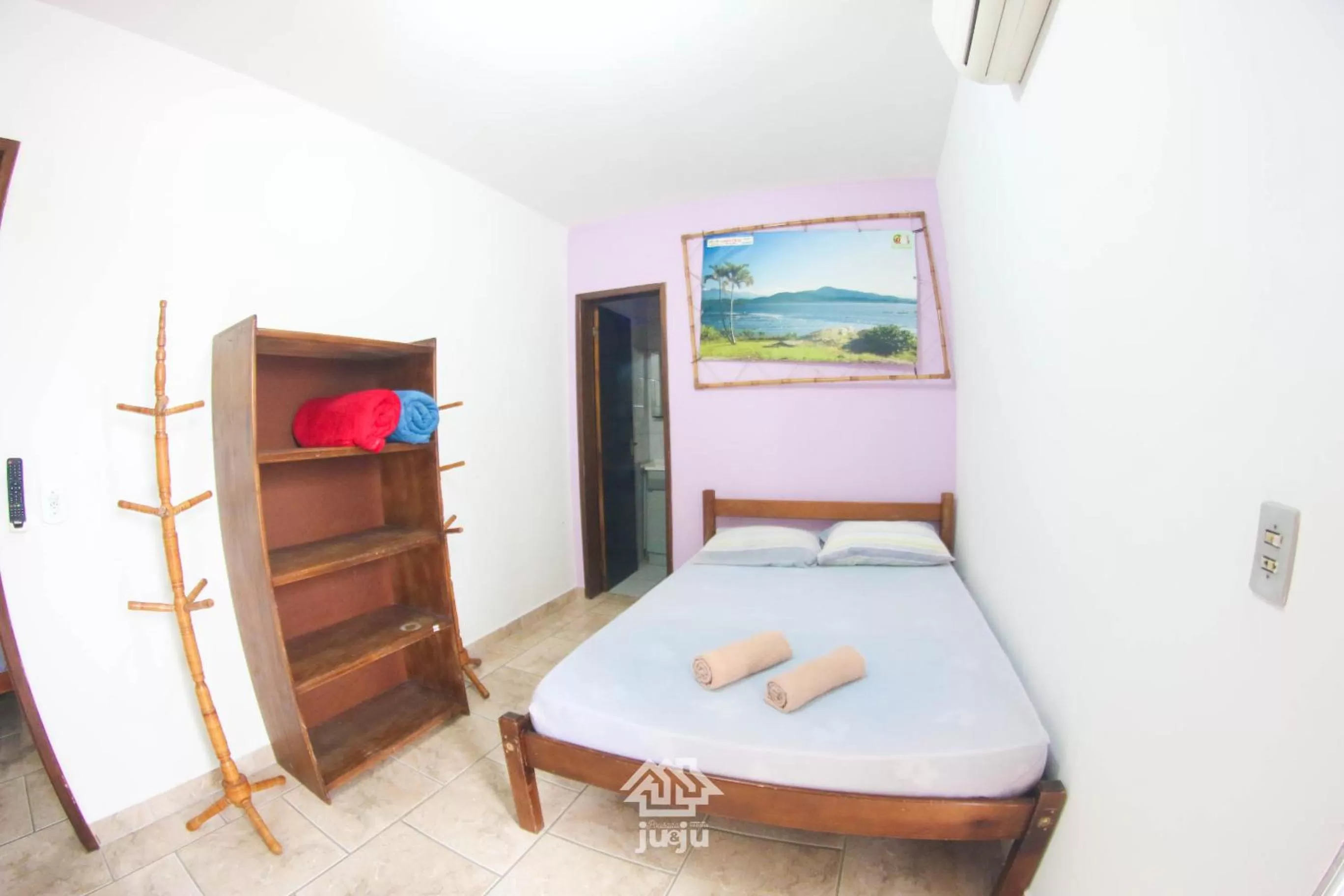 Bed in Pousada Ju&Ju à 400 mts DA PRAIA