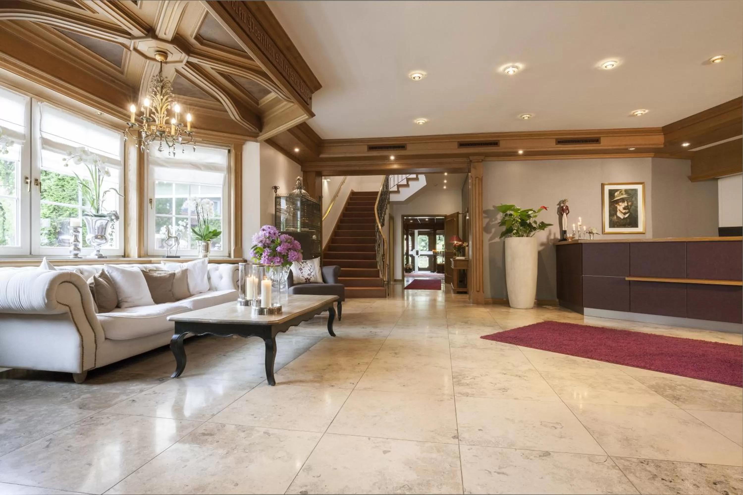 Lobby or reception, Lobby/Reception in Niemeyers Romantik Posthotel