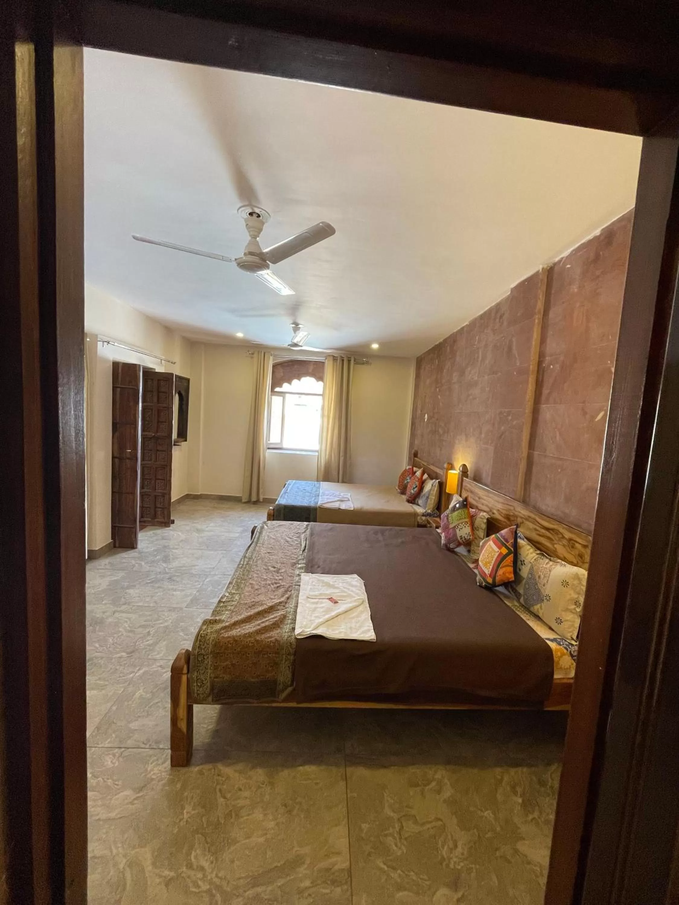 Bedroom, Bed in Corsican Haveli