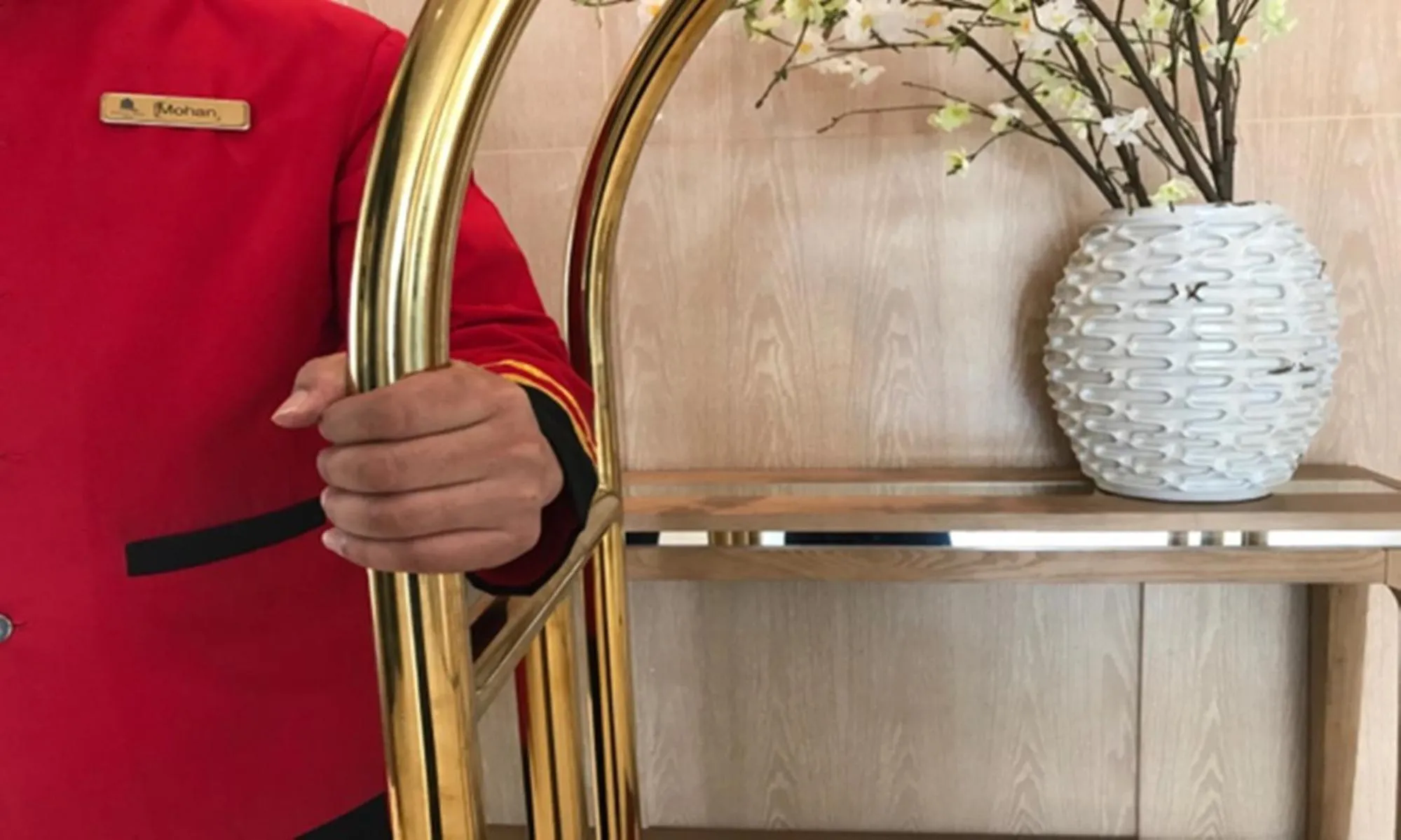 Staff in Dammam Palace Hotel