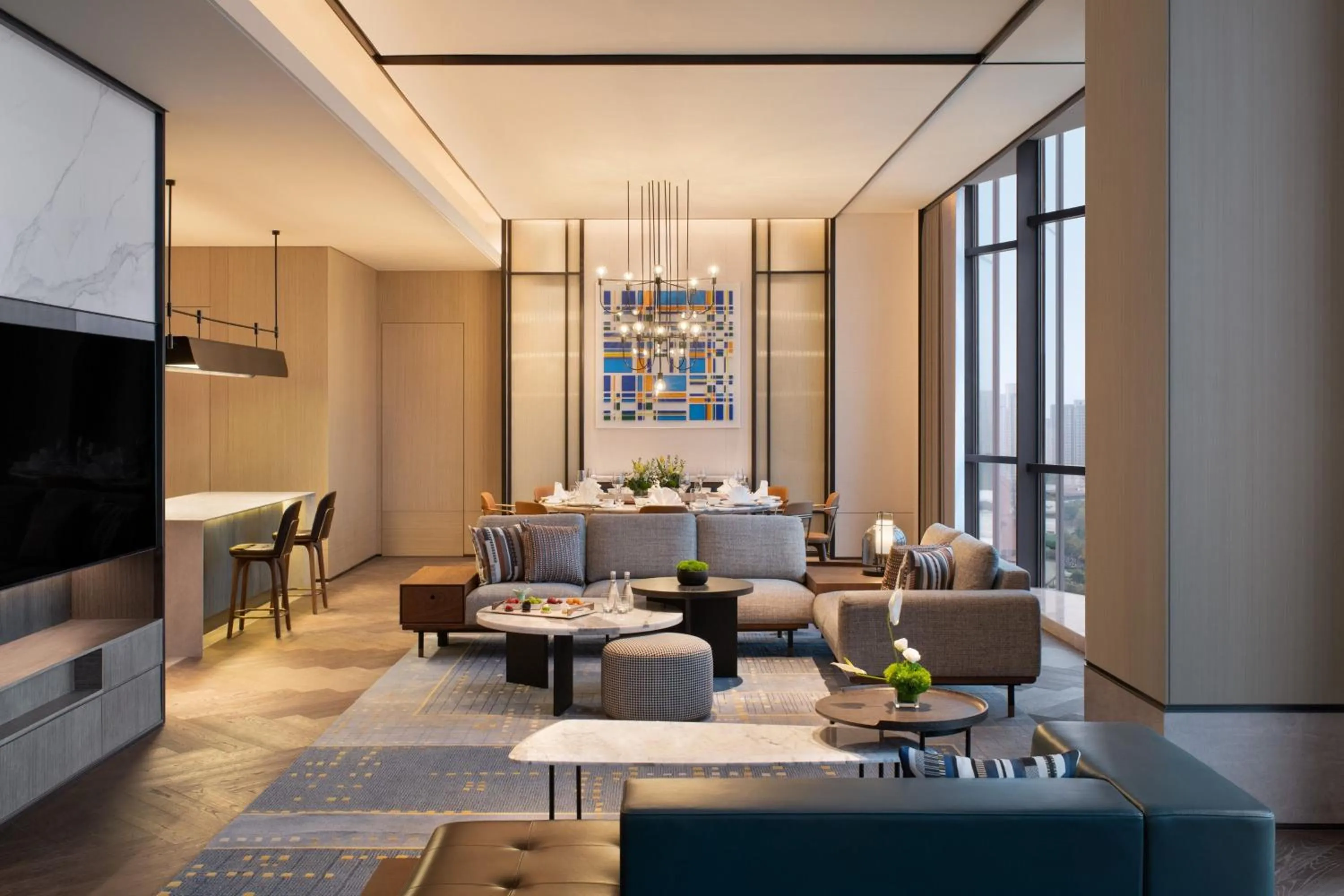 Living room in Sheraton Xi'an Chanba