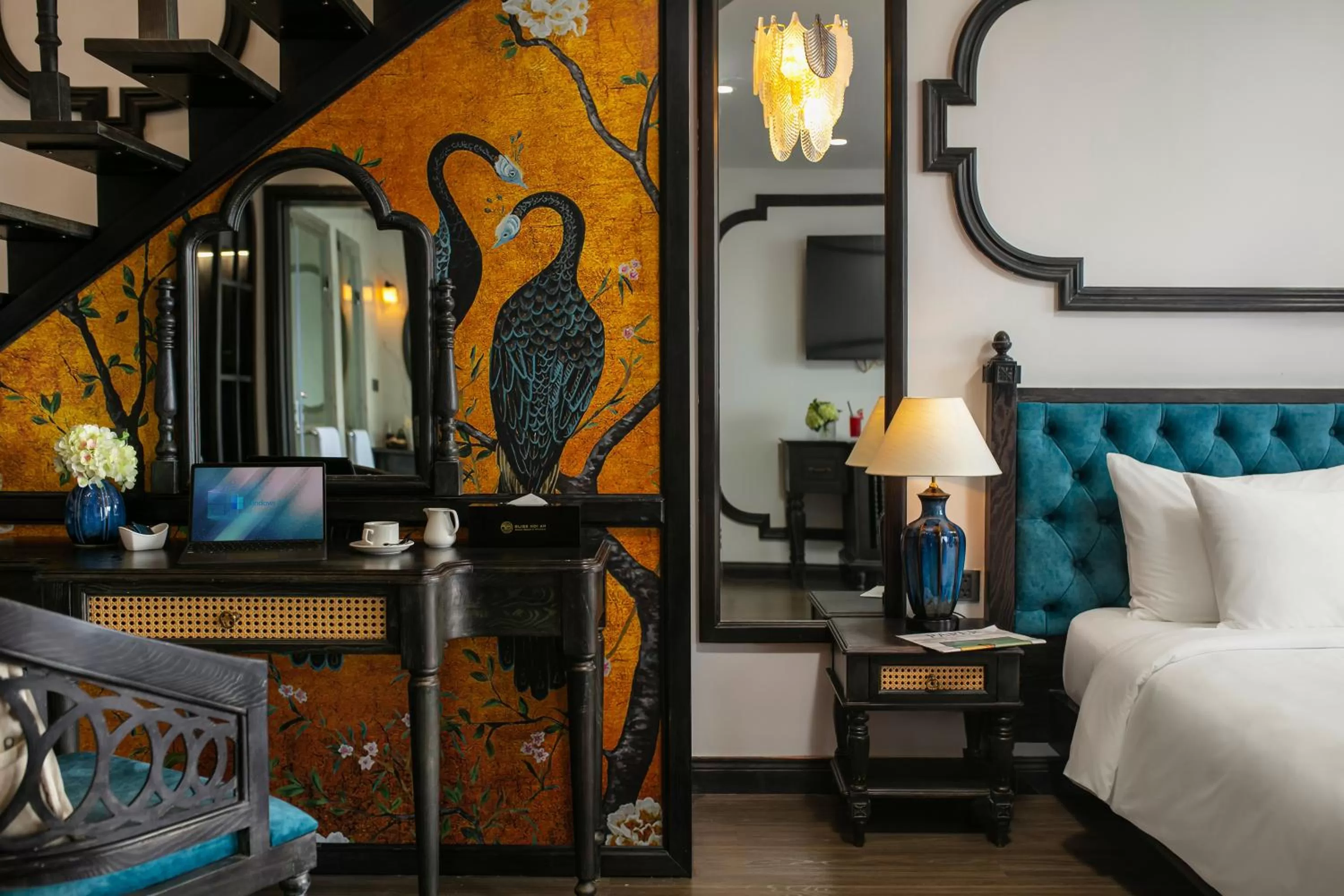 Decorative detail, Bed in Bliss Hoi An Beach Resort & Wellness