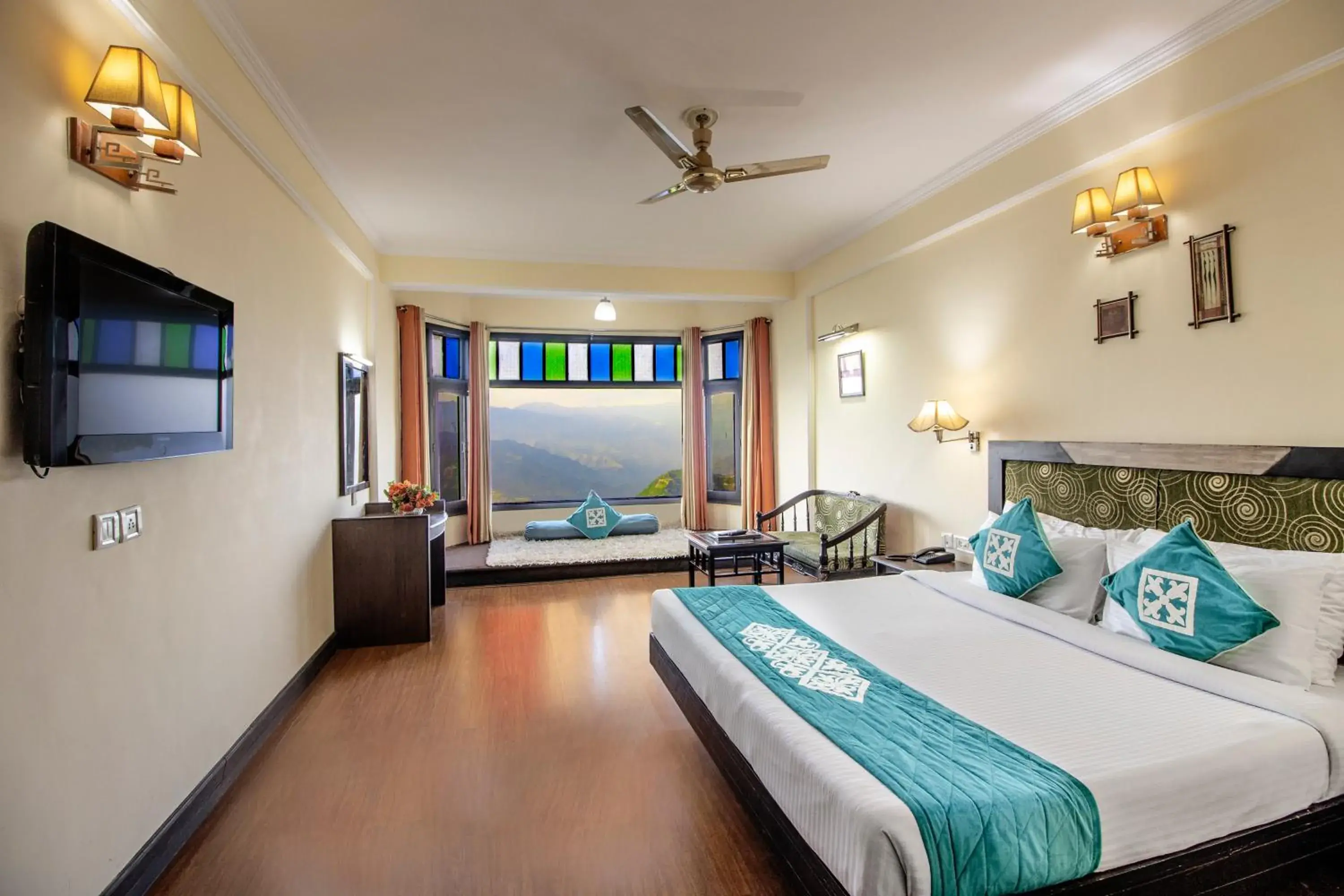 Premium Room (Valley View and Centralized Air Conditioned) in Snow Valley Resorts Dalhousie Premium Room (Valley View and Centralized Air Conditioned) in Snow Valley Resorts Dalhousie