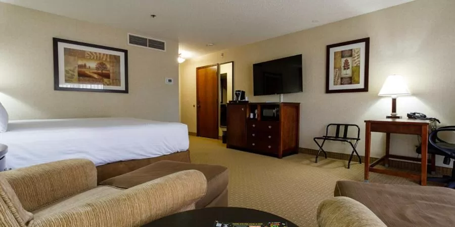 Bed in Maverick Hotel and Casino by Red Lion Hotels