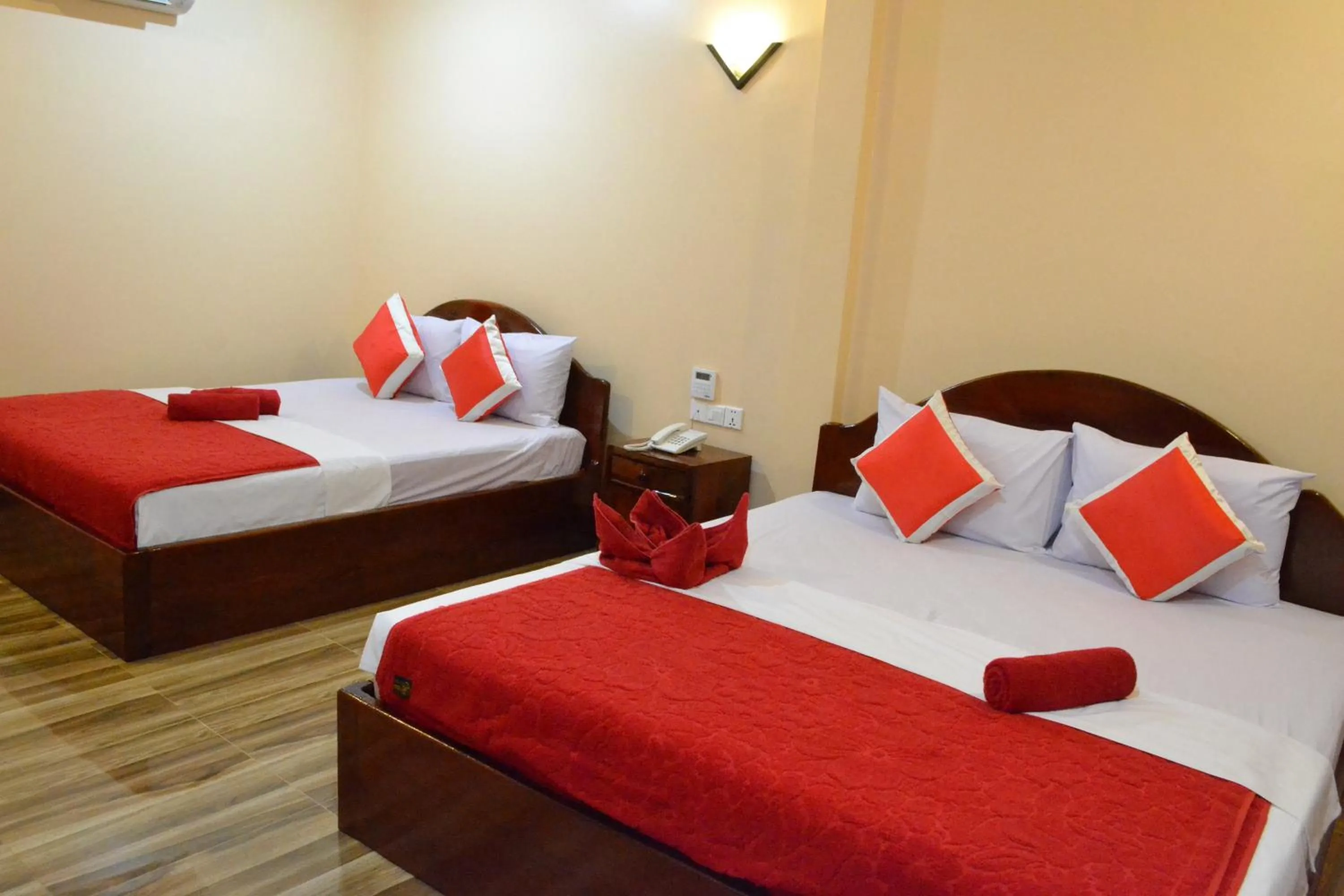 Bedroom, Bed in Capital Battambang Hotel