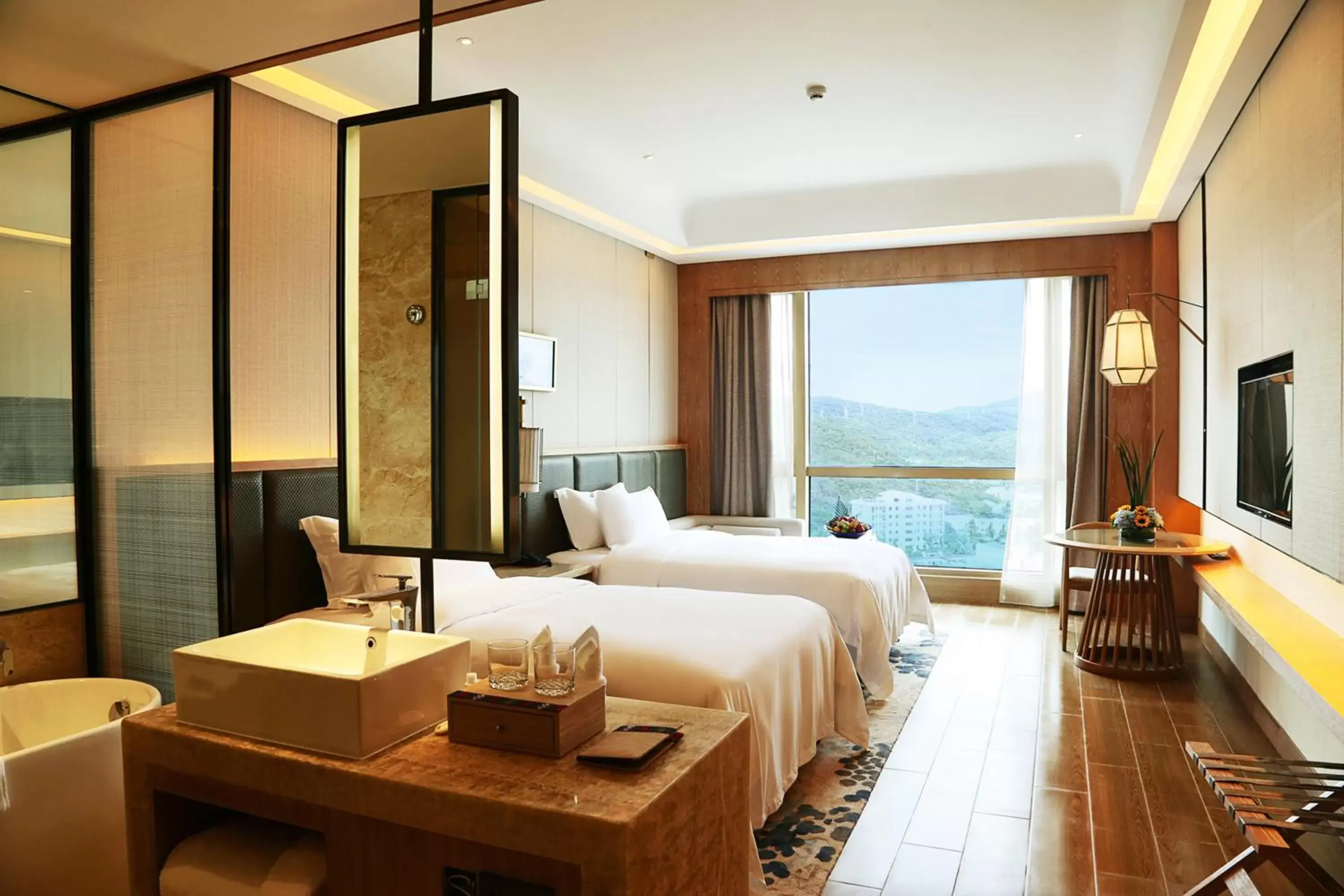 Deluxe Double or Twin Room with Mountain View in Harman Resort Hotel Sanya Deluxe Double or Twin Room with Mountain View in Harman Resort Hotel Sanya