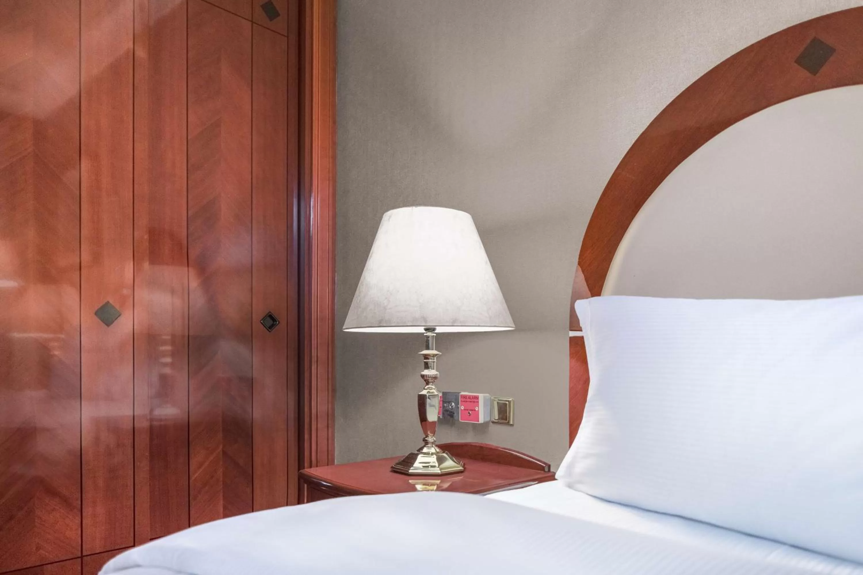 Bed in Madinah Hilton Hotel