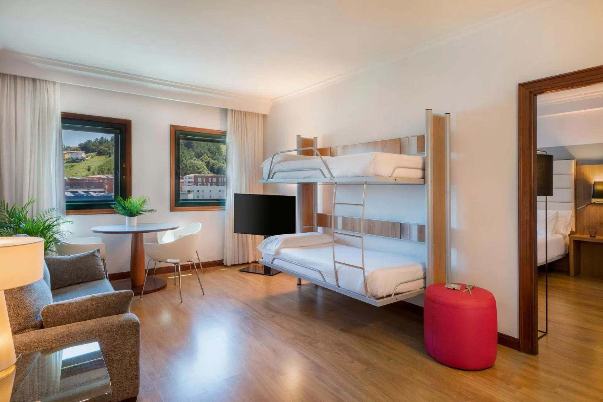 Family Room (2 Adults + 2 Children) in Hotel Santiago Plaza Affiliated by Meliá