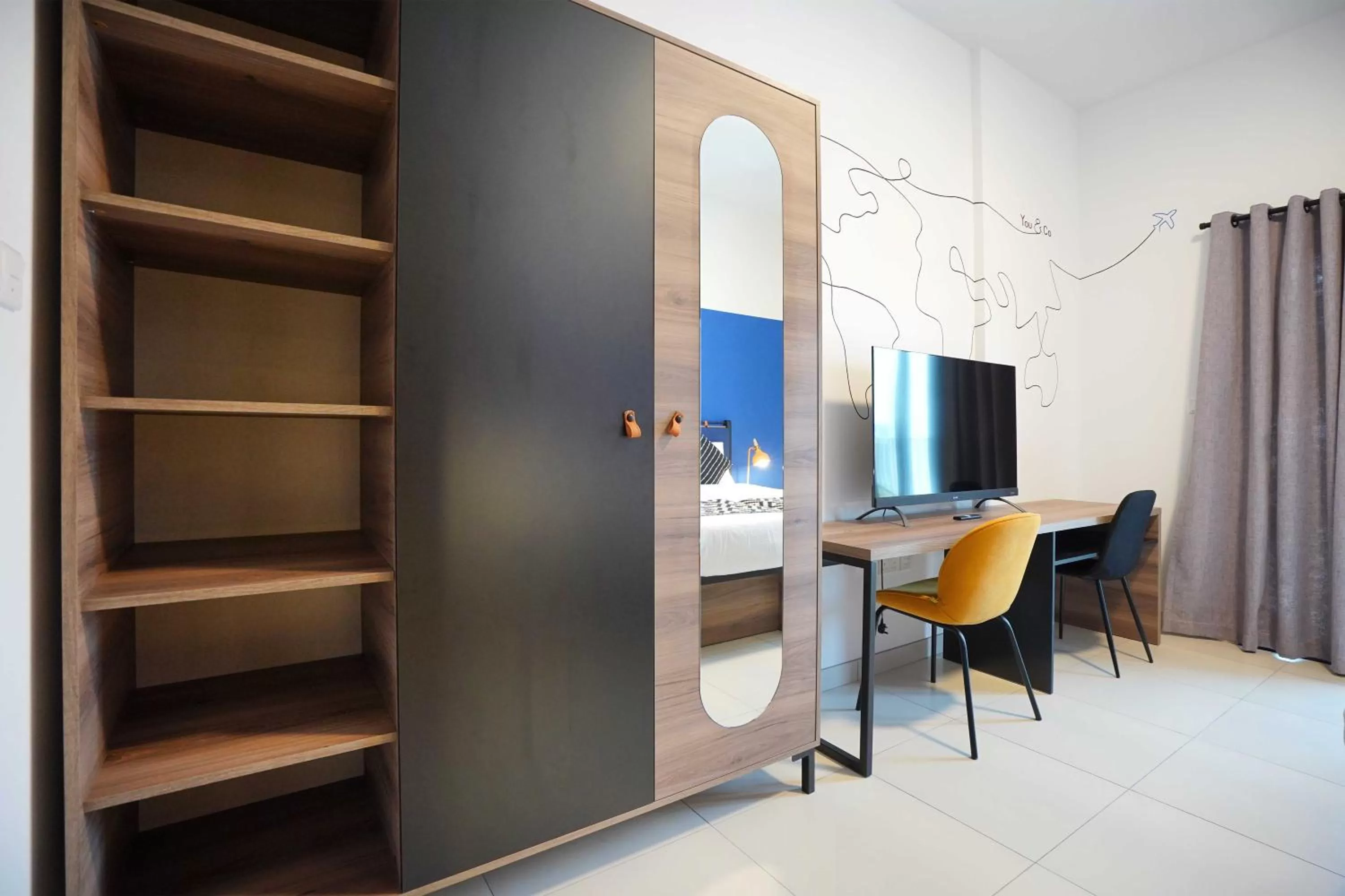 TV and multimedia in YouCo coliving Dubai