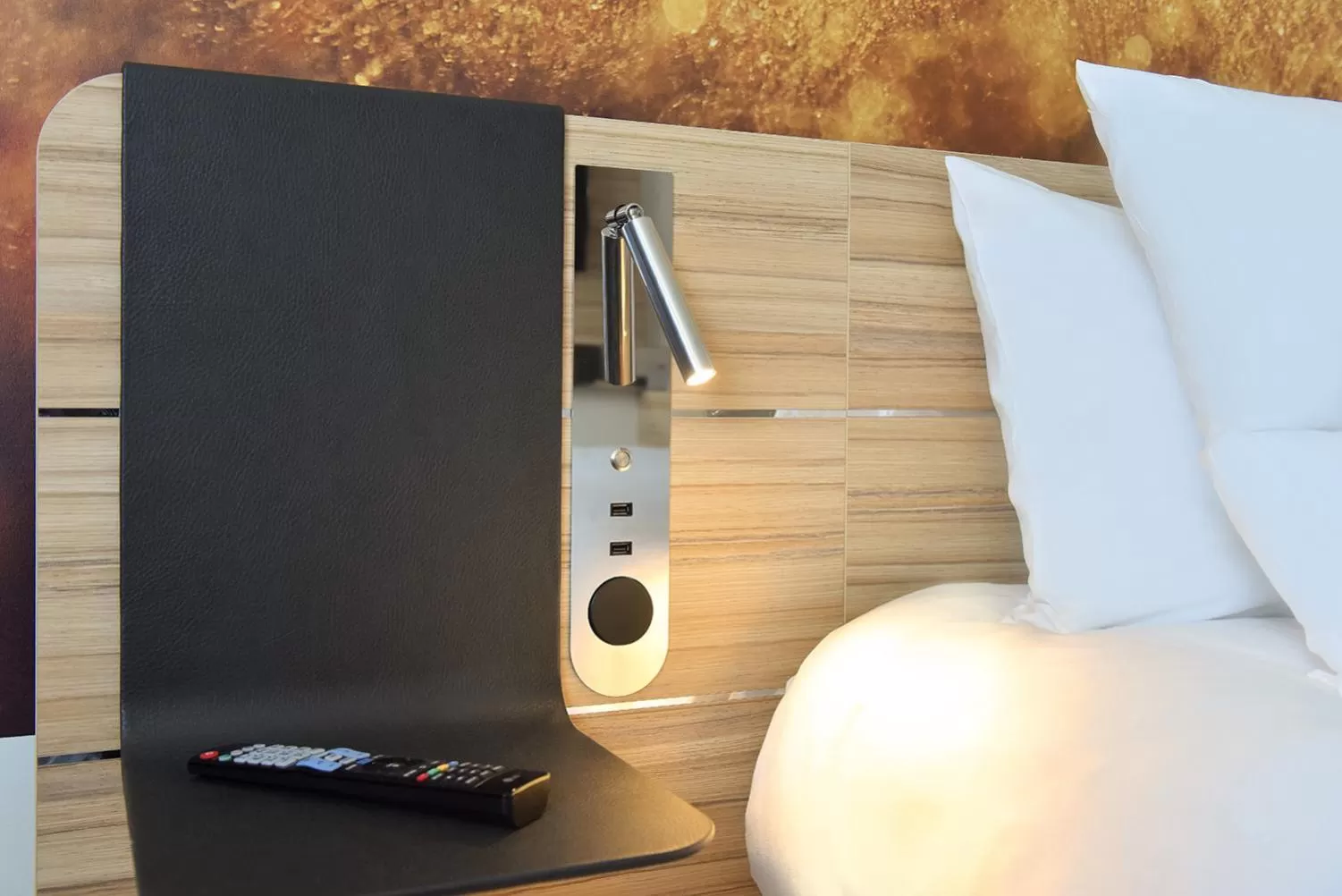 Bed in Novotel Wavre Brussels East