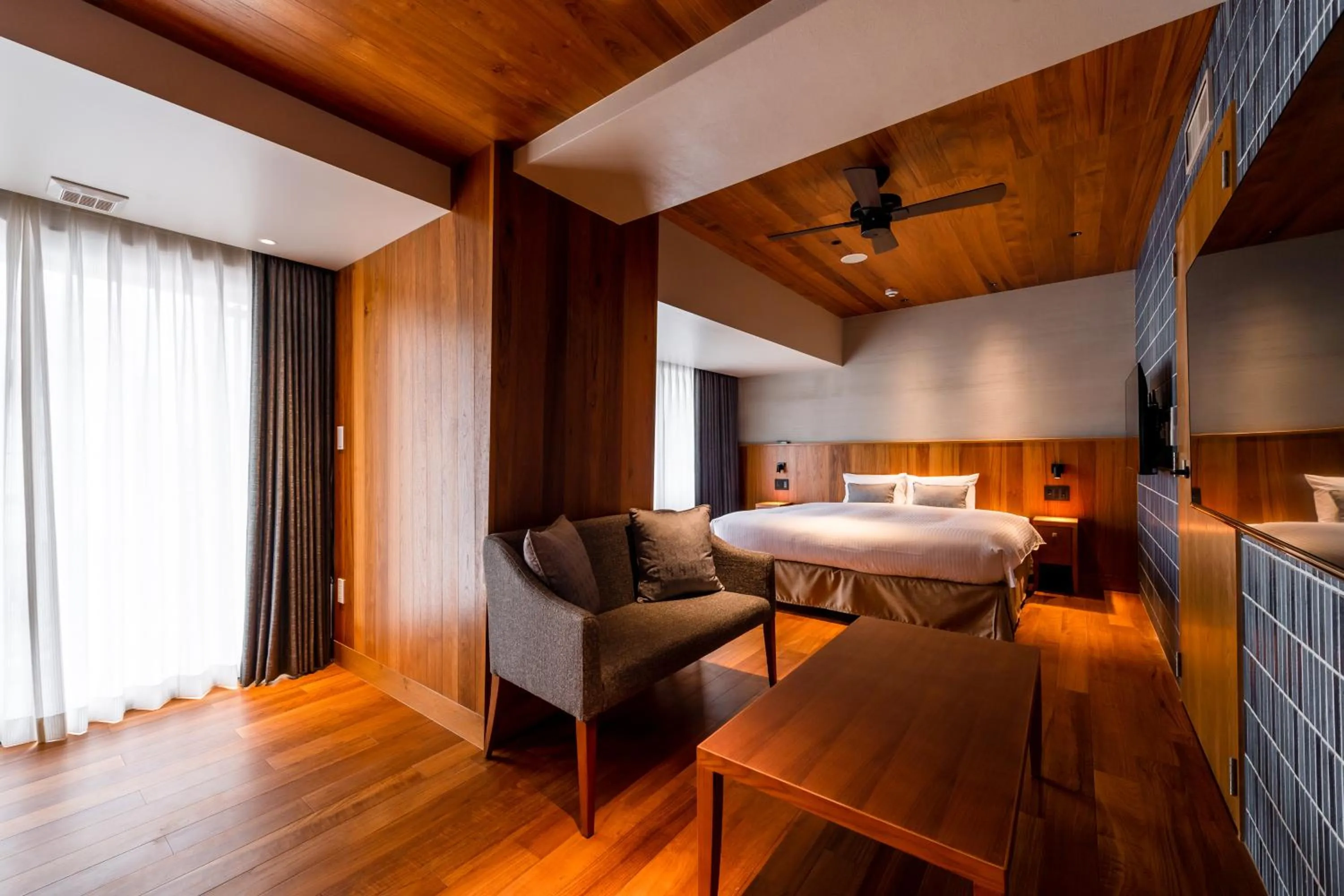 Living room, Bed in PROSTYLE TERRACE NAHA