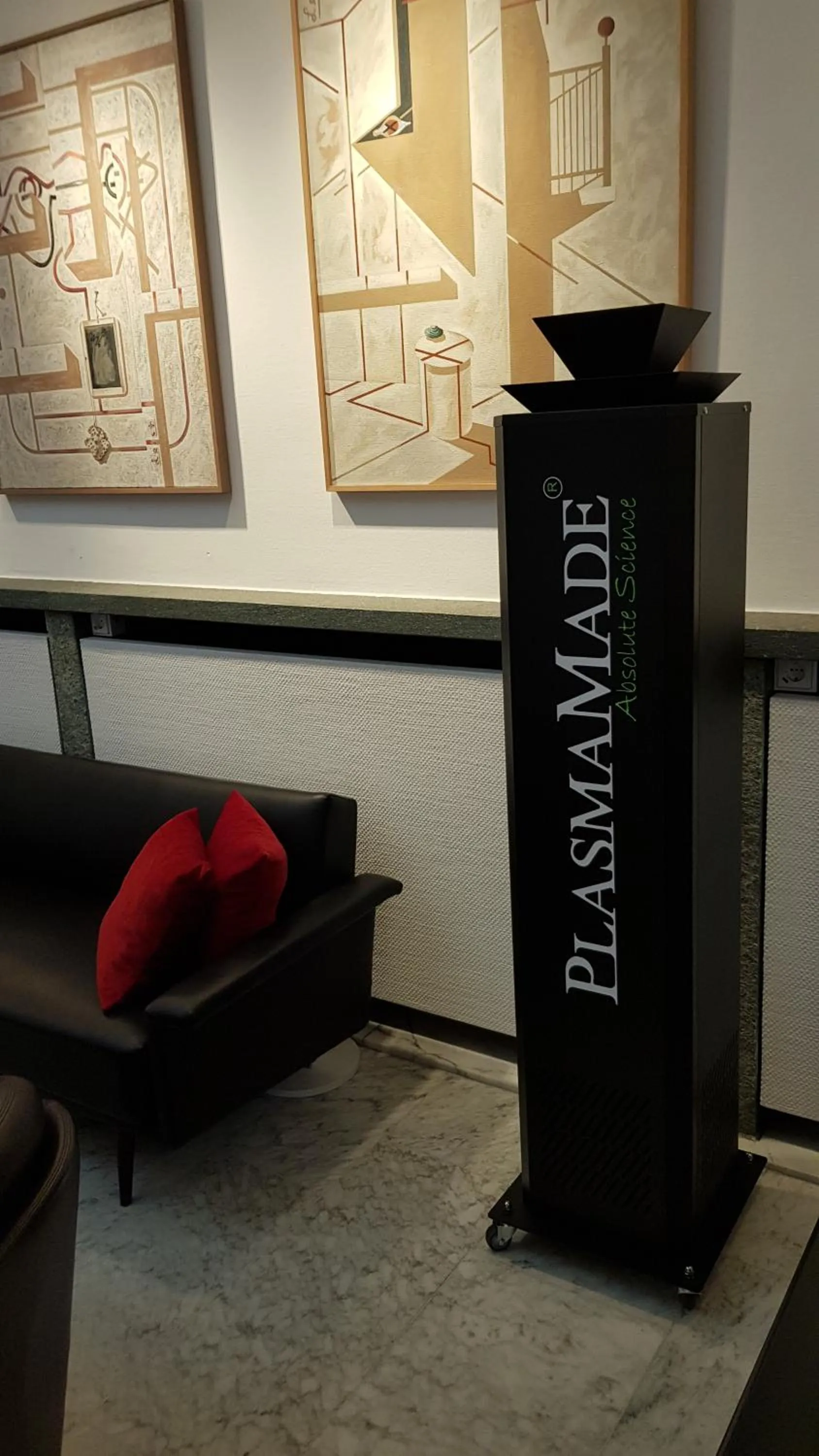 Seating area in Hotel Unger