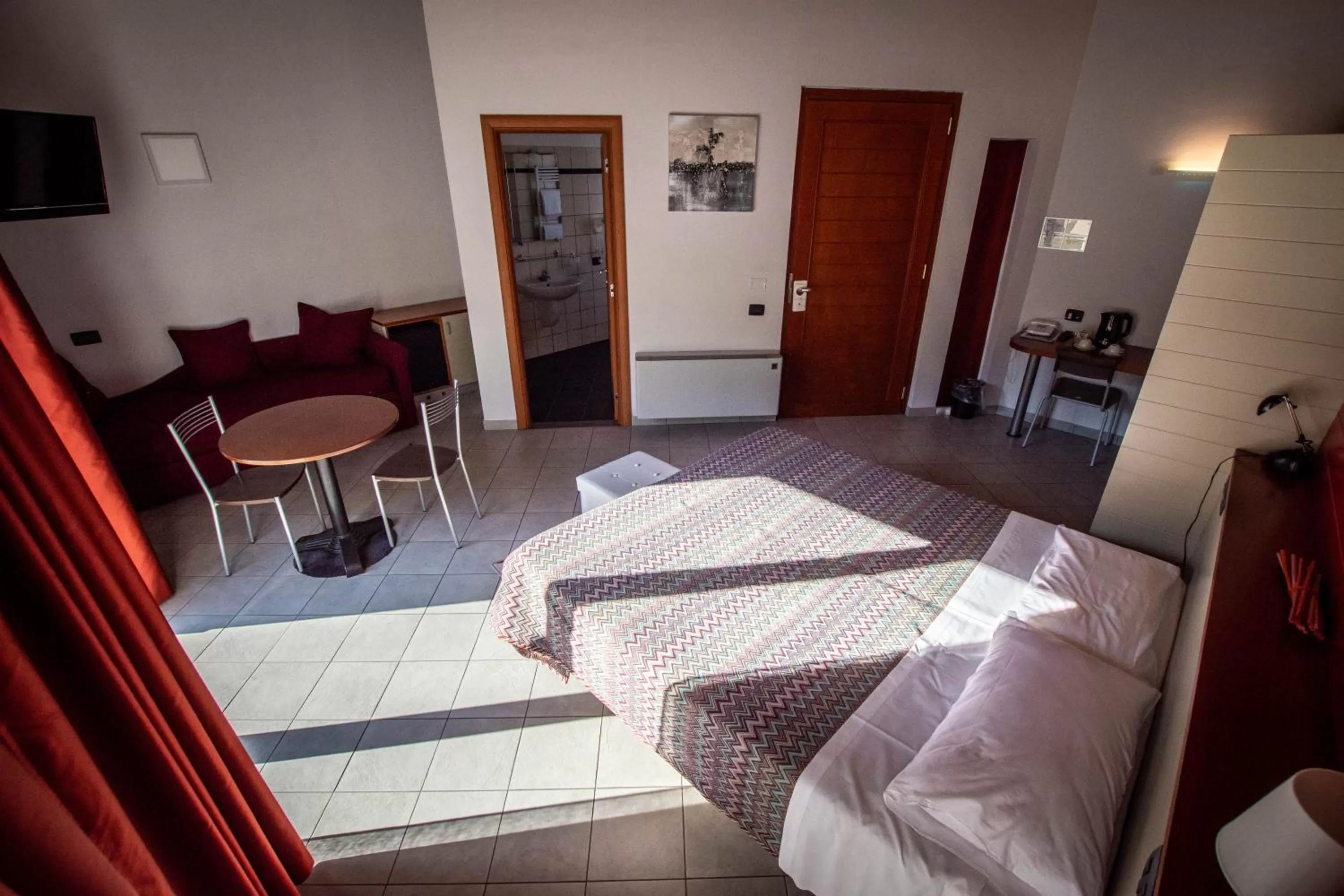 Bed in Albavillage Rooms & Camping