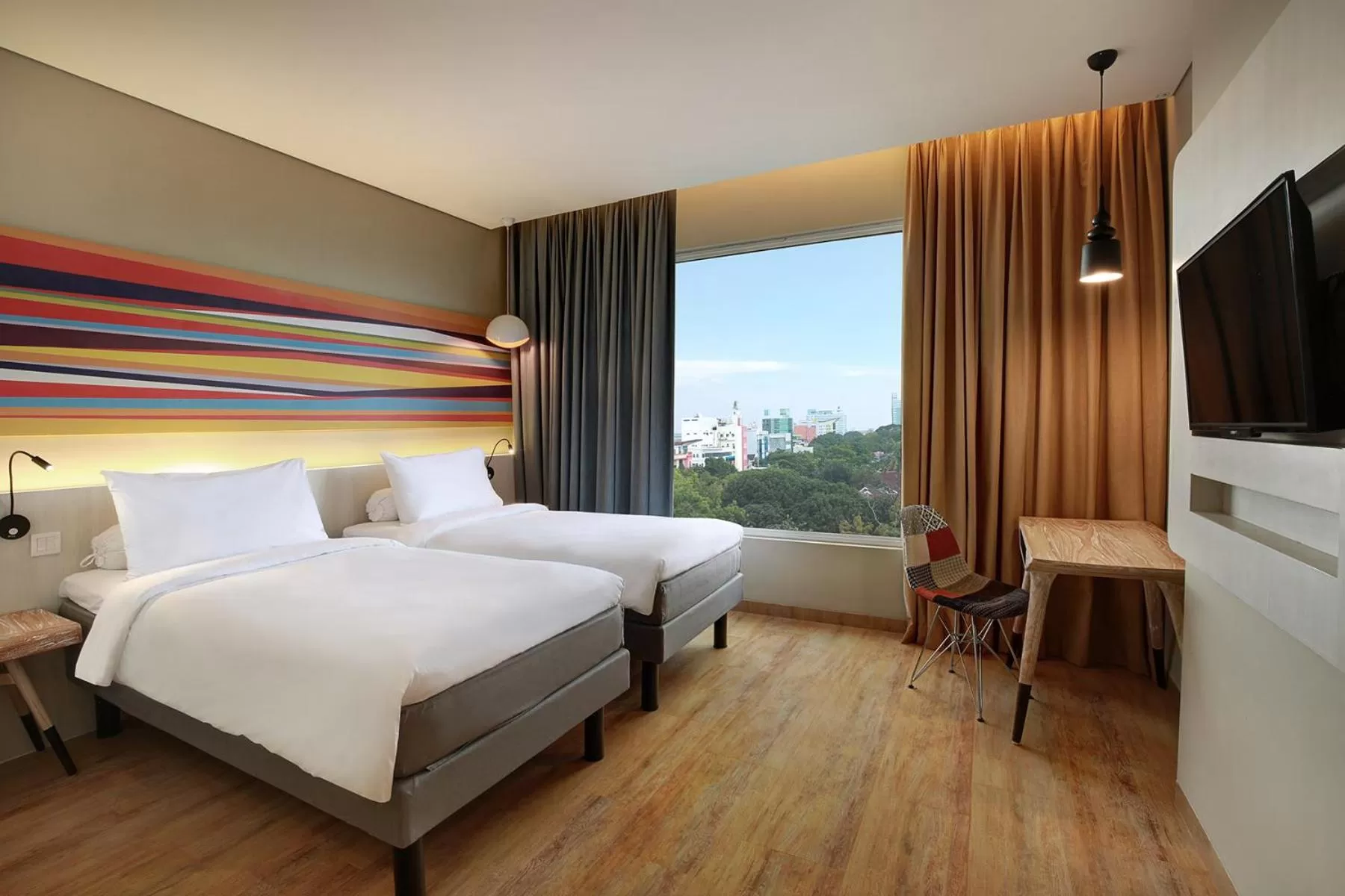 Photo of the whole room, Bed in Ibis Styles Makassar Sam Ratulangi