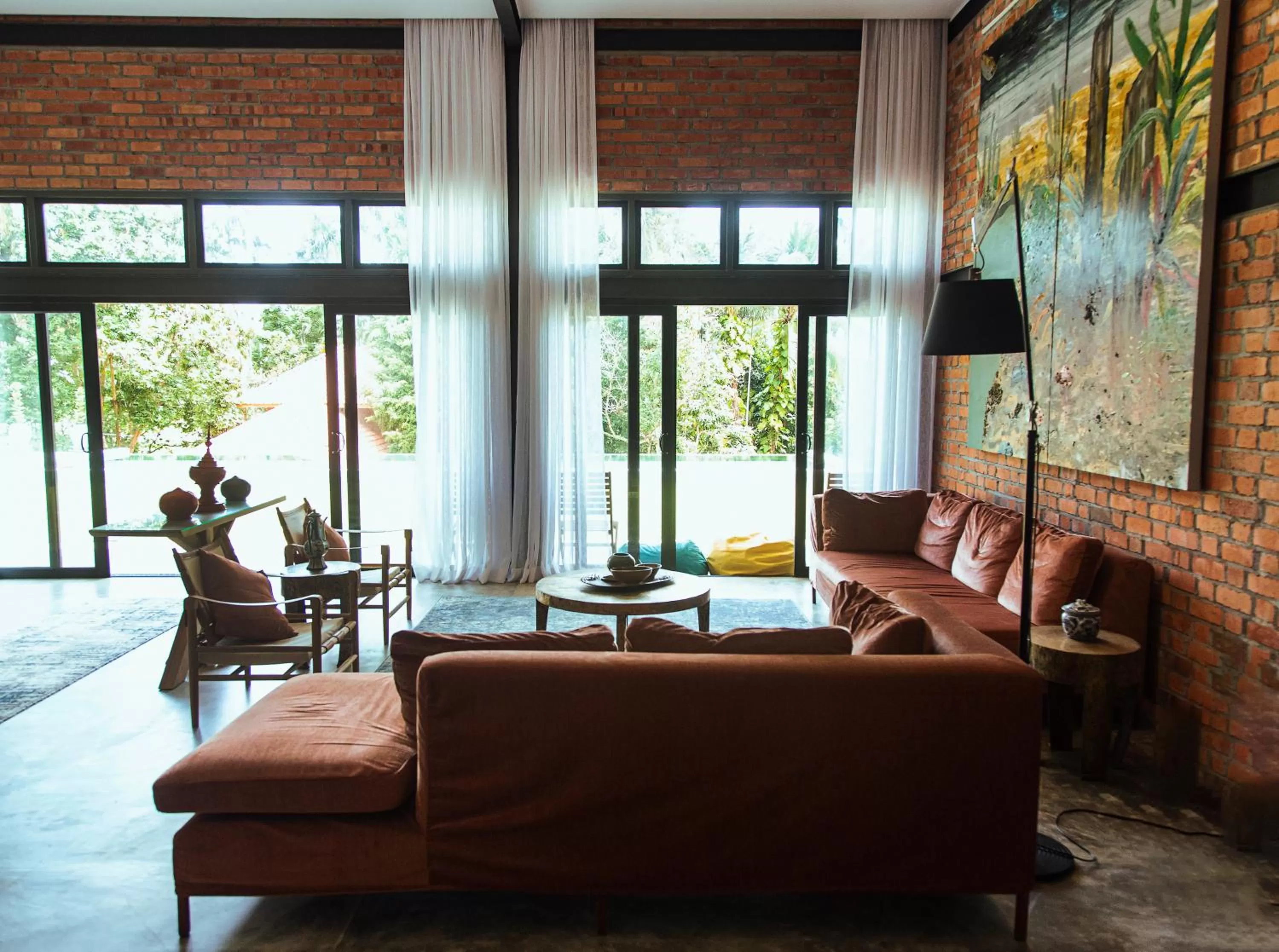 Communal lounge/ TV room in S`ekar Pinang Langkawi