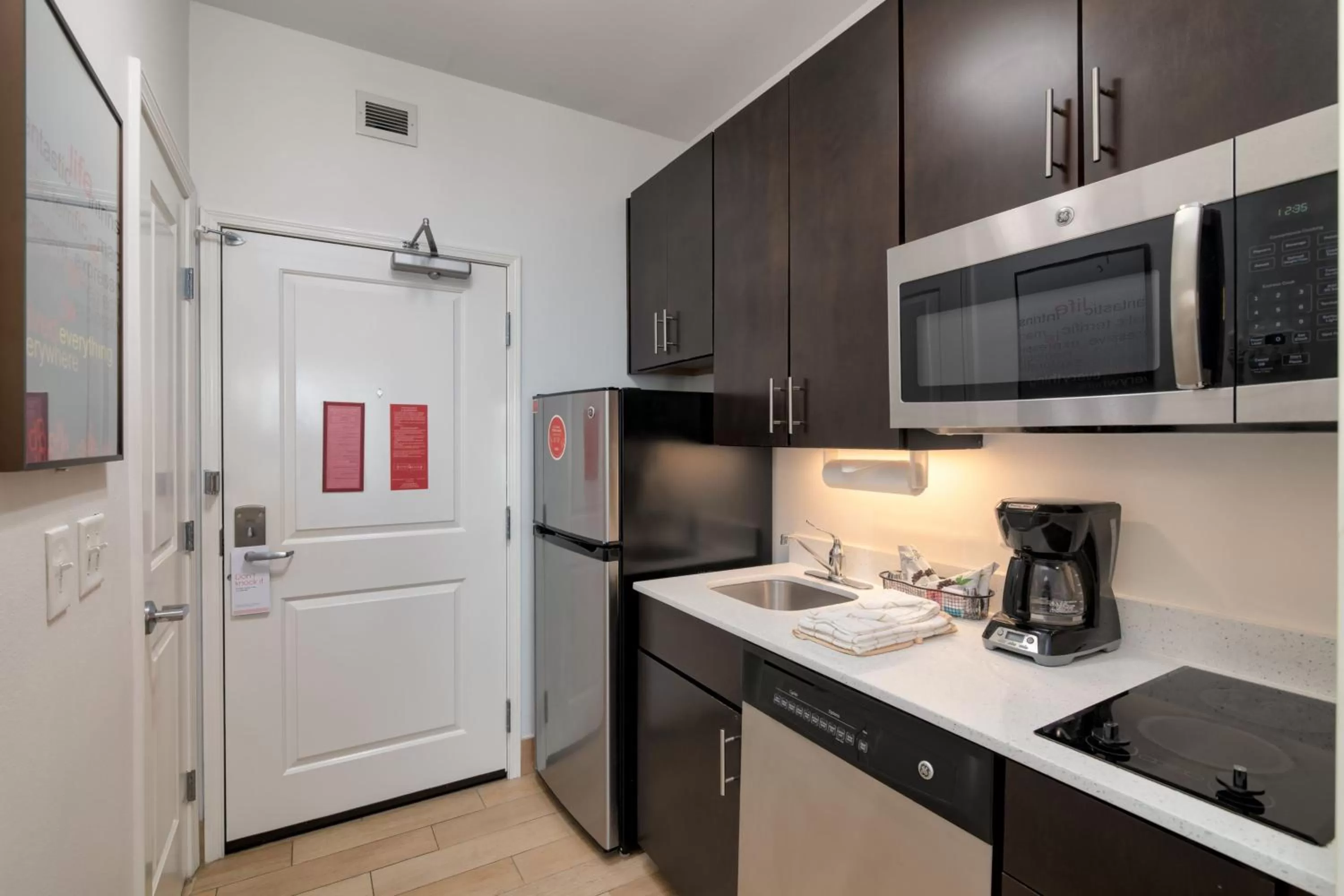 Kitchen or kitchenette in TownePlace Suites by Marriott Dallas McKinney
