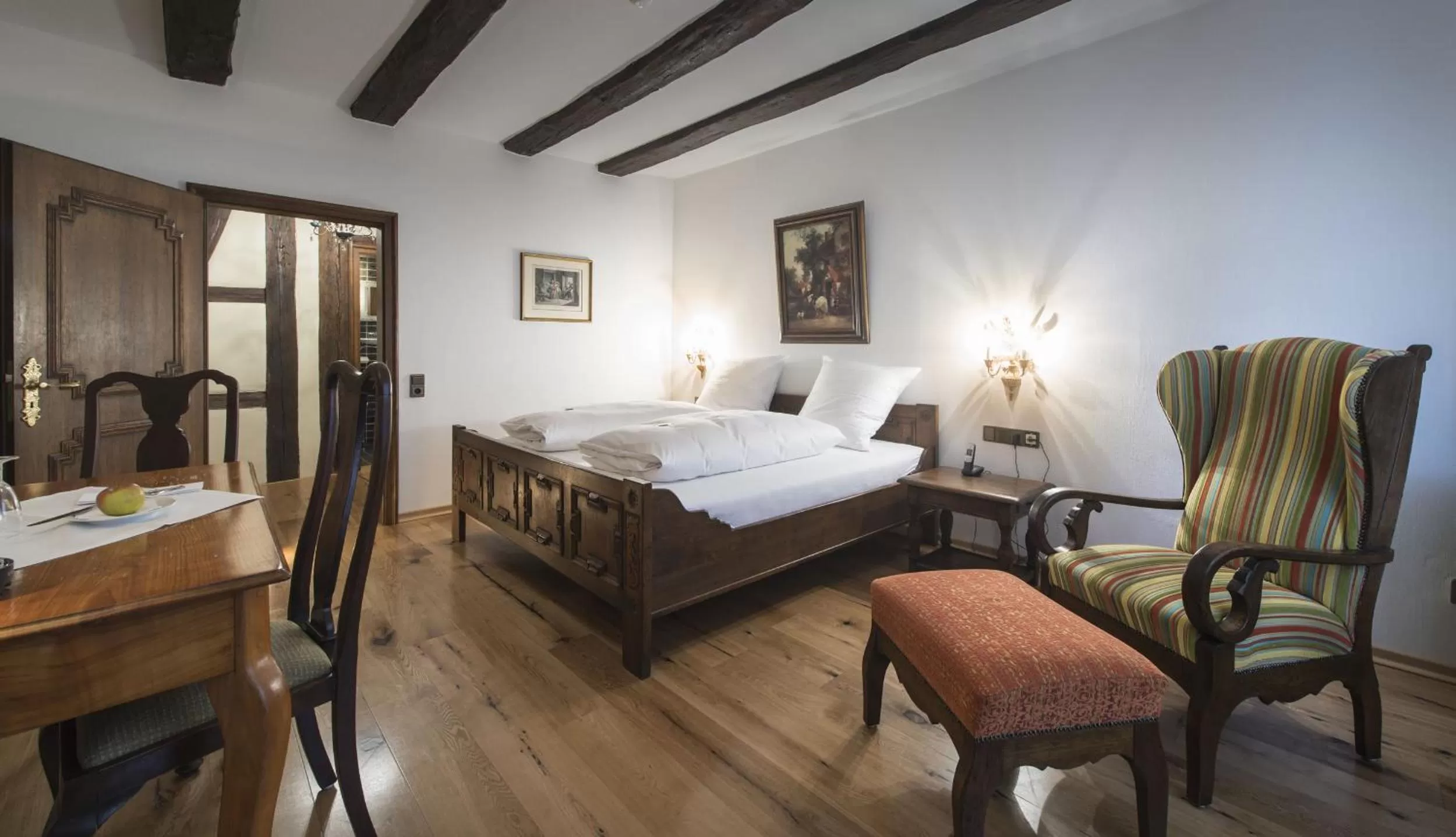 Bed in Hotel Ochsen Post