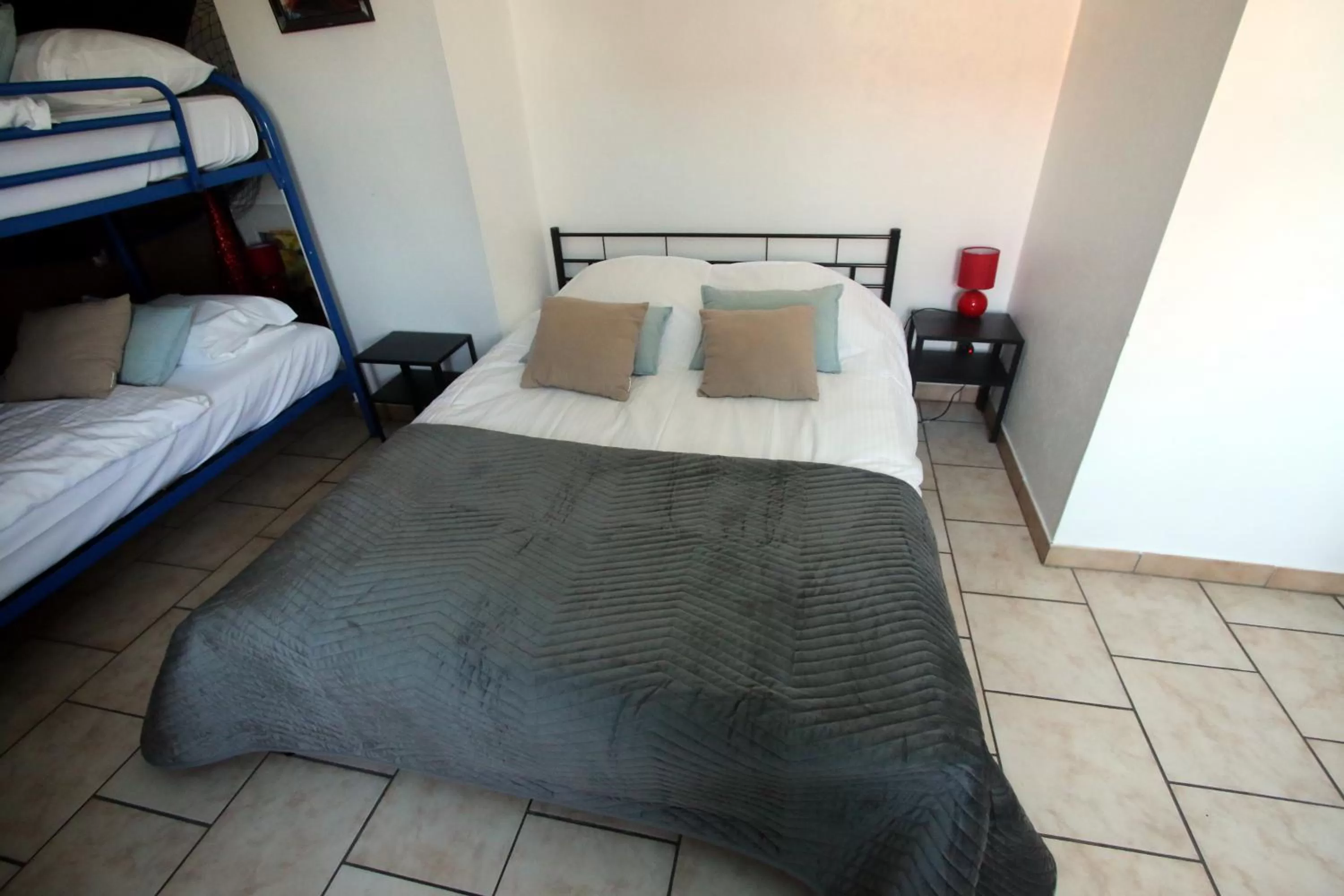 Bed in Chambre d'hôte Blankenberge