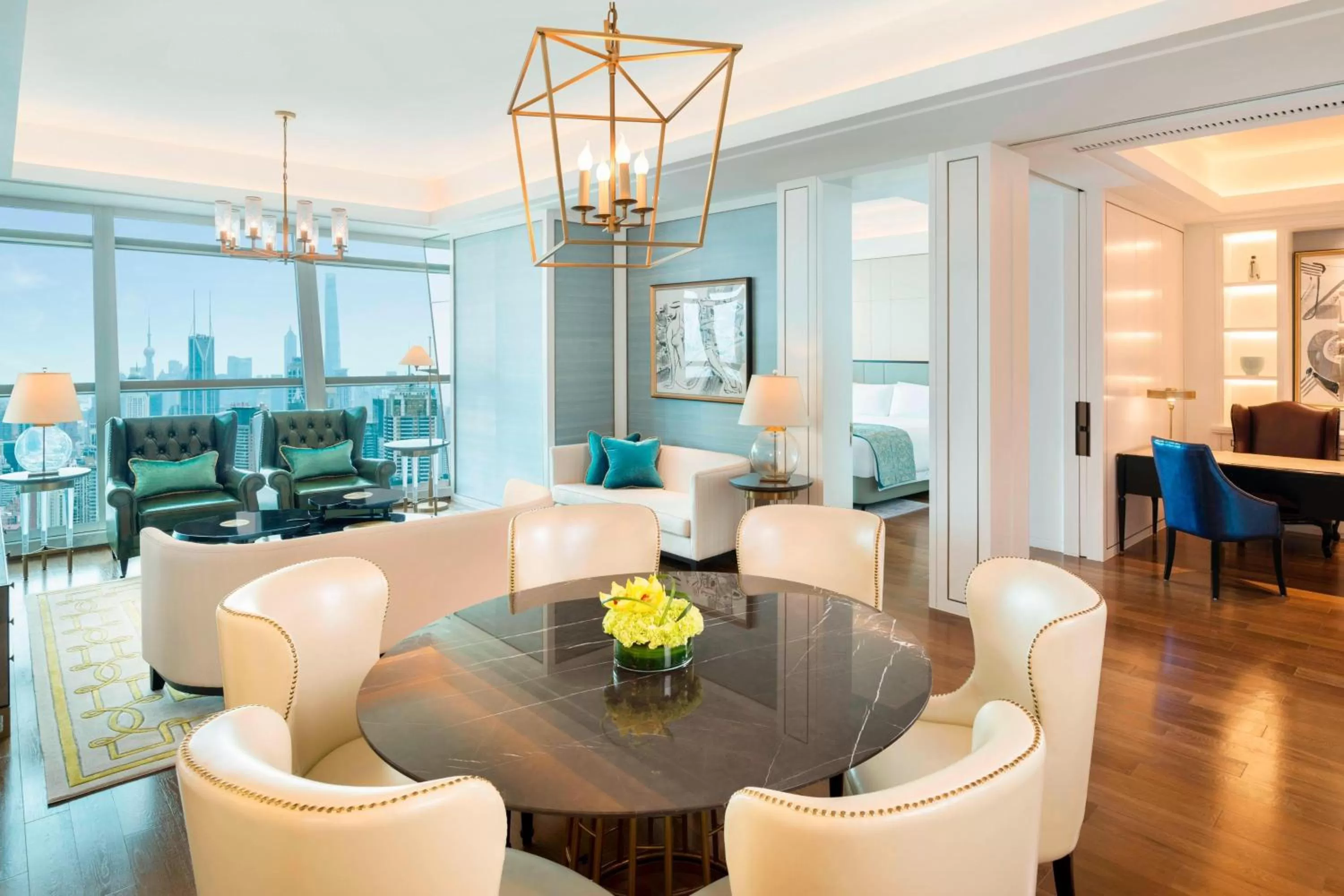 Bedroom in The St Regis Shanghai Jingan - Where Downtown Luxury Meets Legendary Old Shanghai Jazz