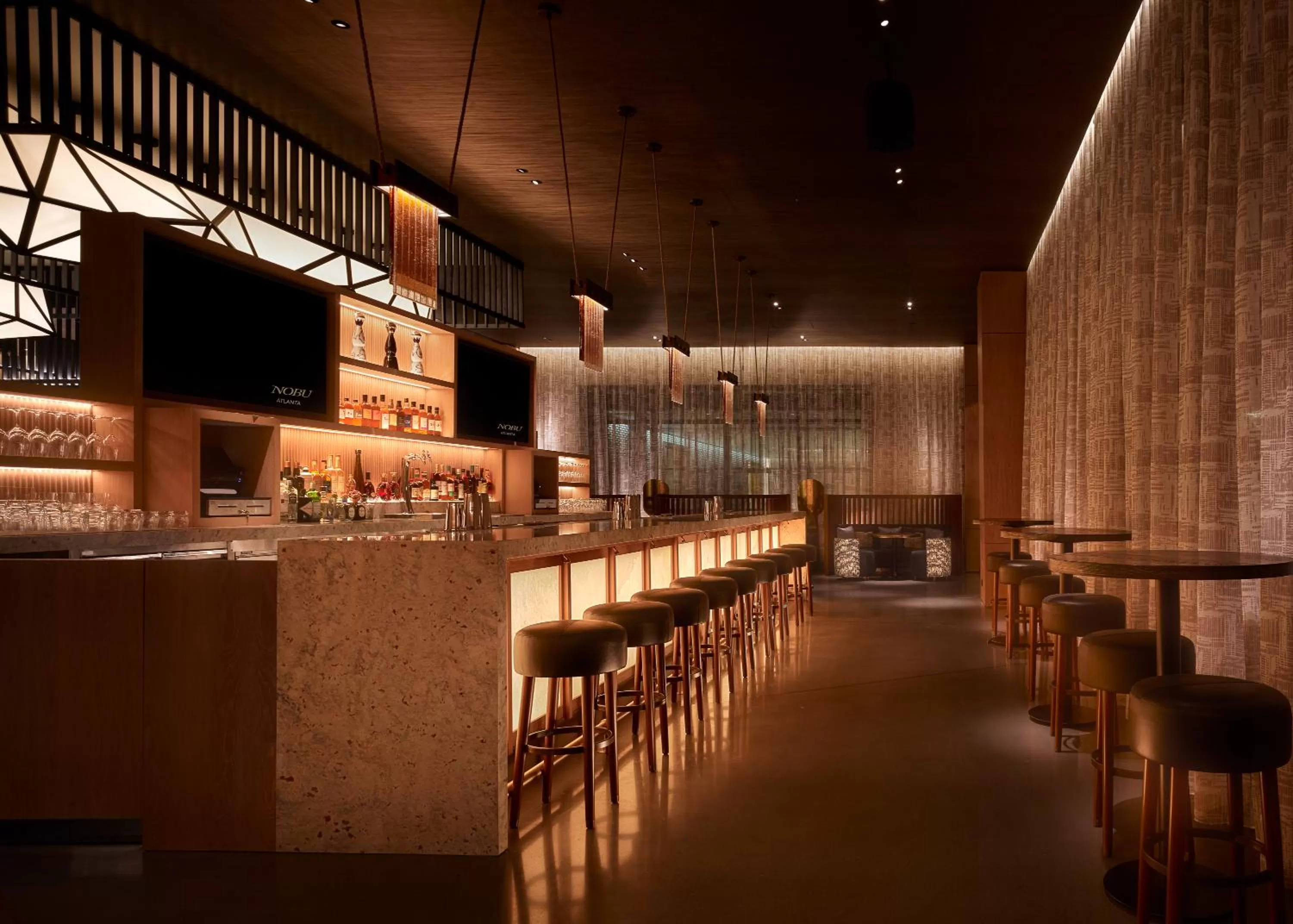 Restaurant/places to eat in Nobu Hotel Atlanta