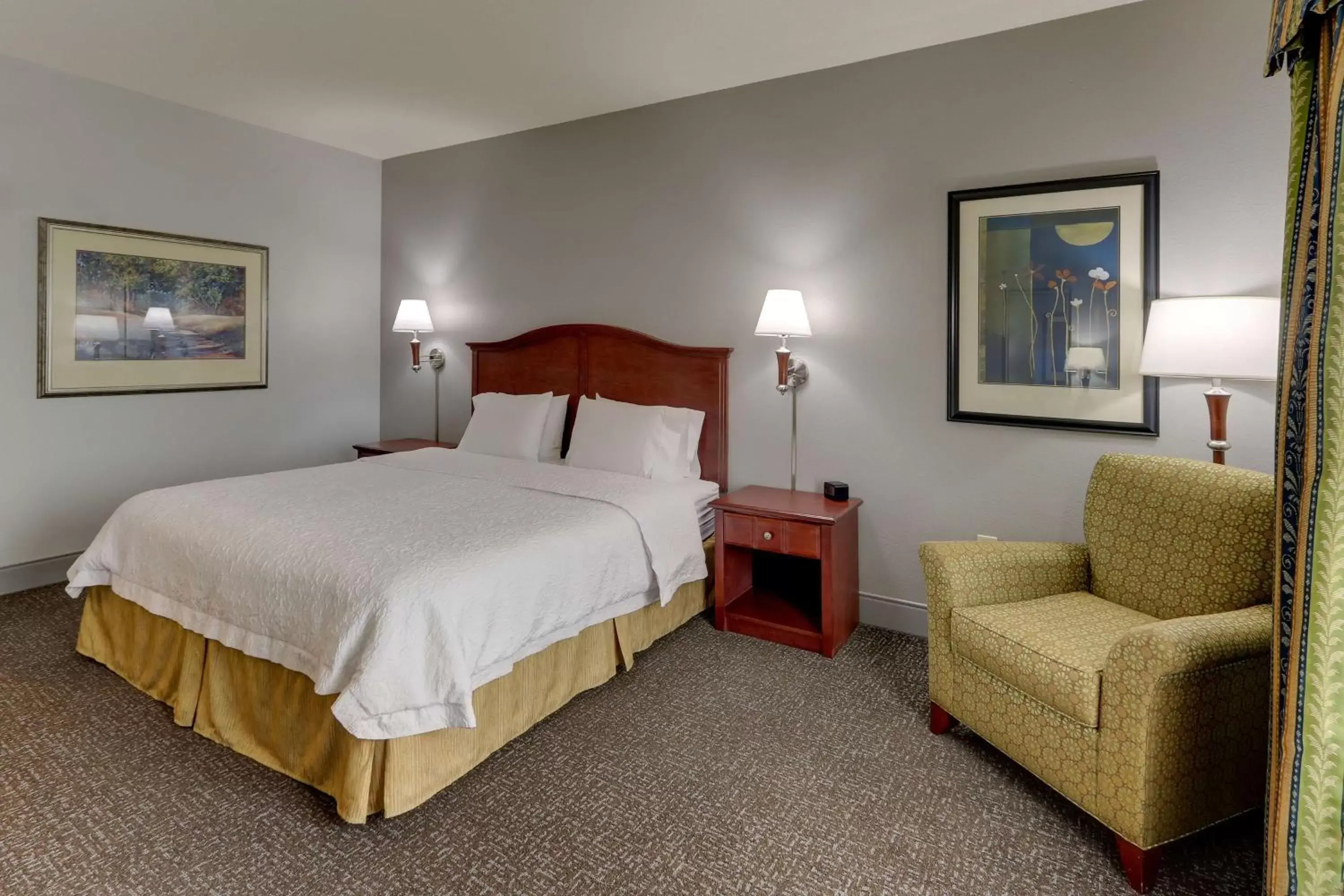 King Room with Accessible Tub - Mobility and Hearing Access/Non-Smoking in Hampton Inn & Suites Indianapolis-Airport King Room with Accessible Tub - Mobility and Hearing Access/Non-Smoking in Hampton Inn & Suites Indianapolis-Airport