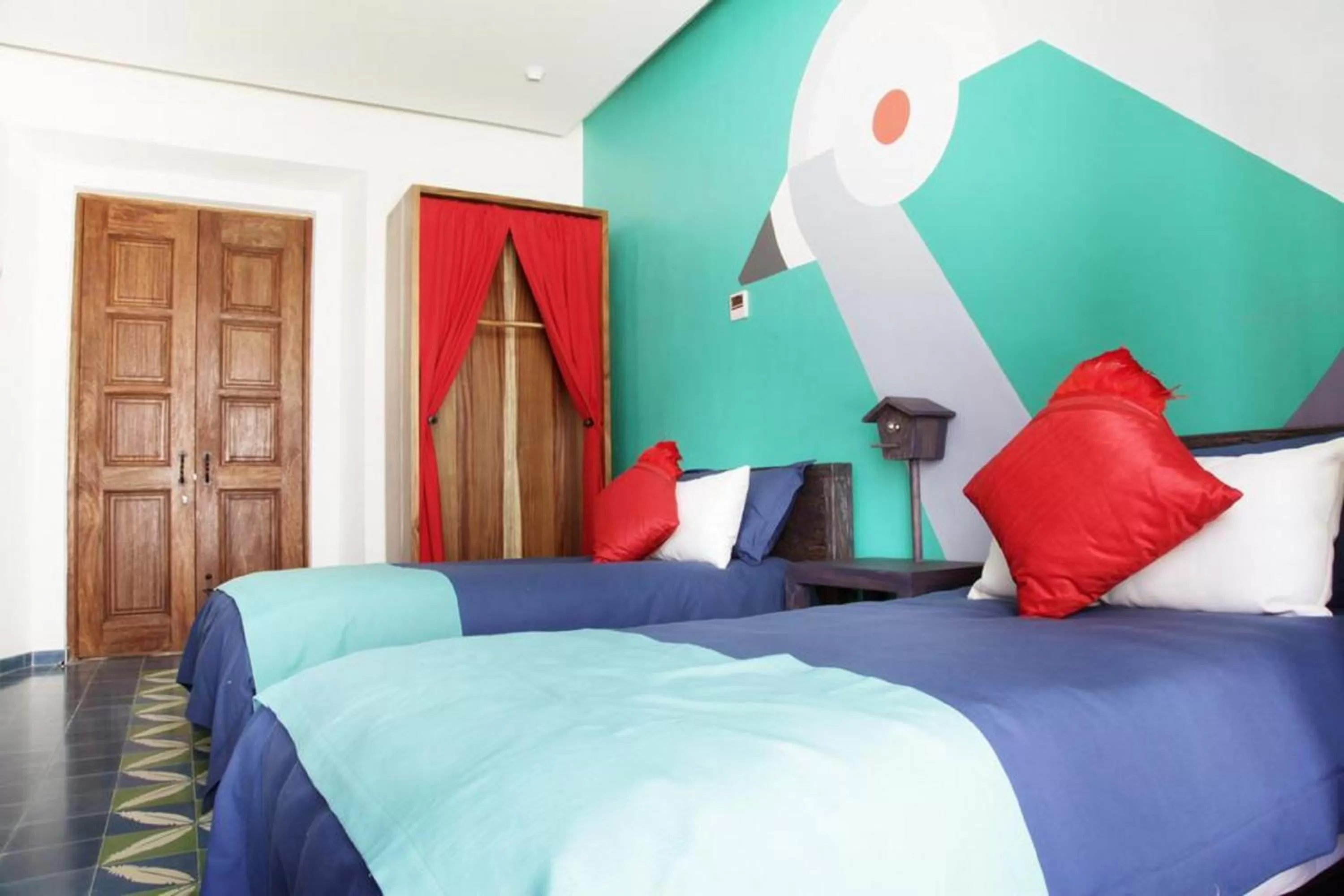 Bed in Del Carmen Concept Hotel Boutique by Chai