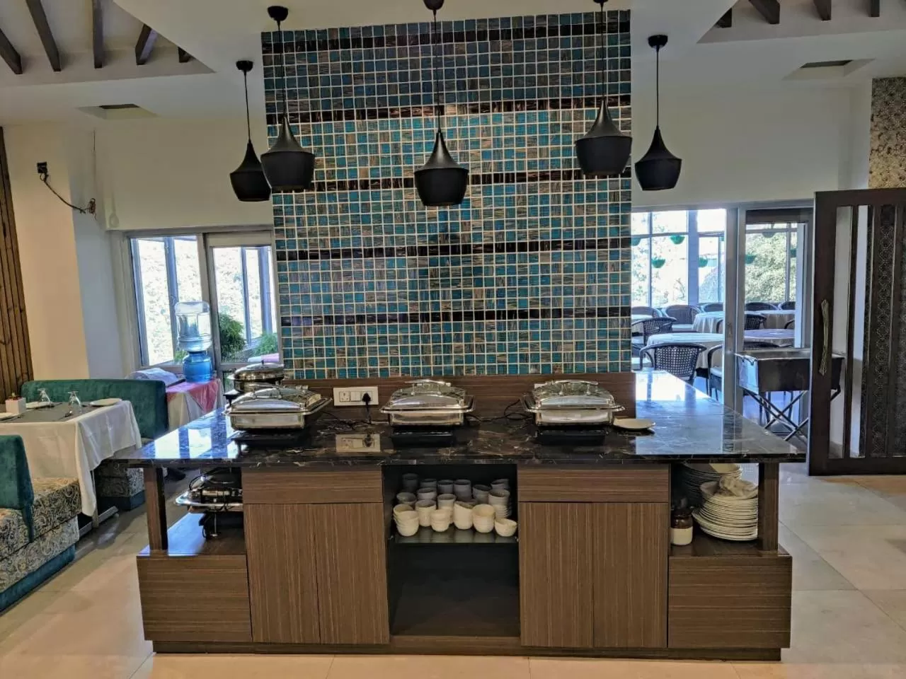 Breakfast in Hotel Shiva Continental